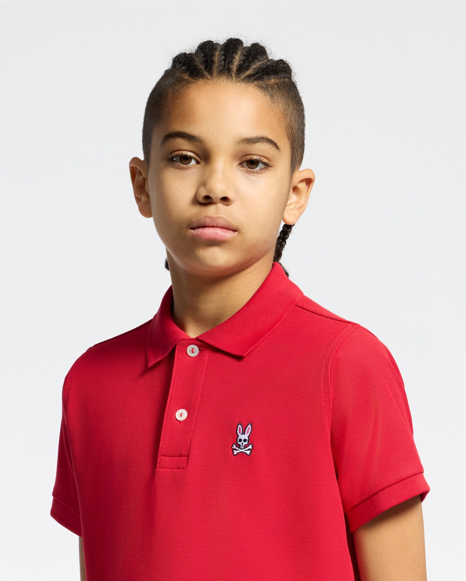KIDS CLASSIC PIQUE POLO SHIRT - B0K001CRPC - Image 2