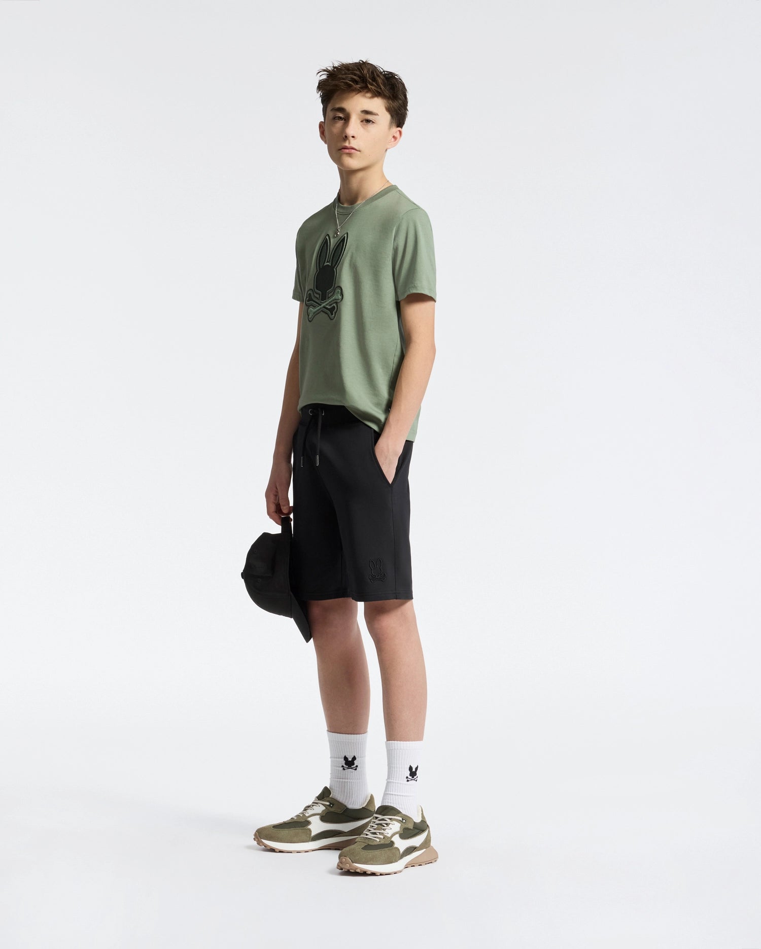 KIDS LEVANZO FRENCH TERRY SWEATSHORT - B0R578F200 - Image 6