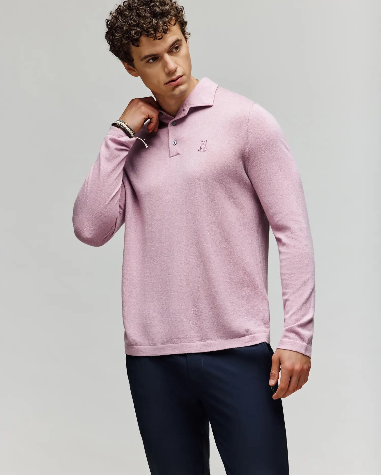 MENS BRADSHAW POLO SWEATER - B6E835D200 - Image 3