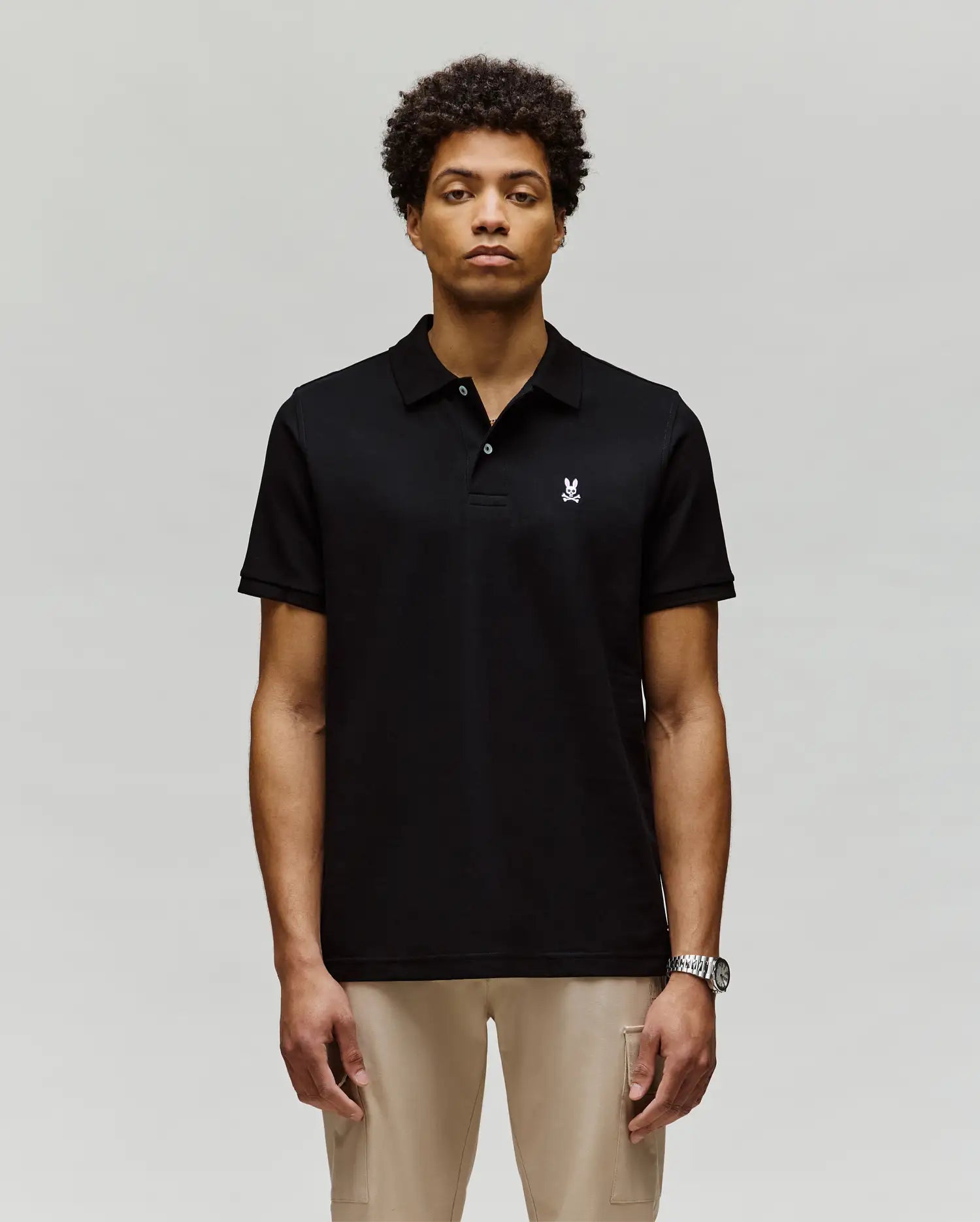 MENS CLASSIC PIQUE POLO SHIRT - B6K001ARPC - Image 2