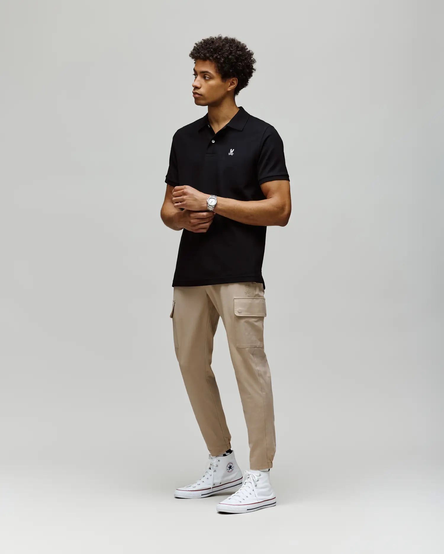 MENS CLASSIC PIQUE POLO SHIRT - B6K001ARPC - Image 5