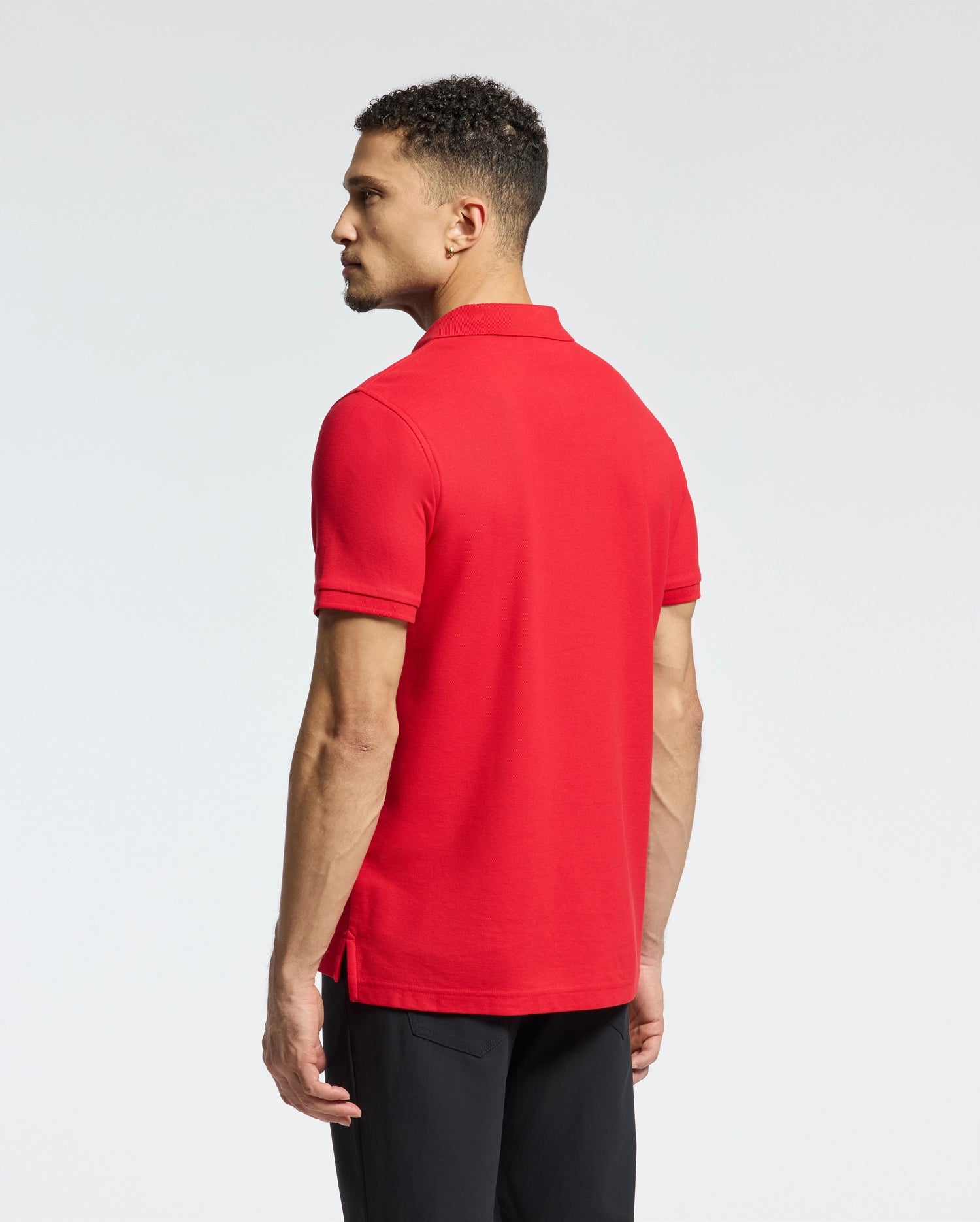 MENS CLASSIC PIQUE POLO SHIRT - B6K001CRPC - Image 6
