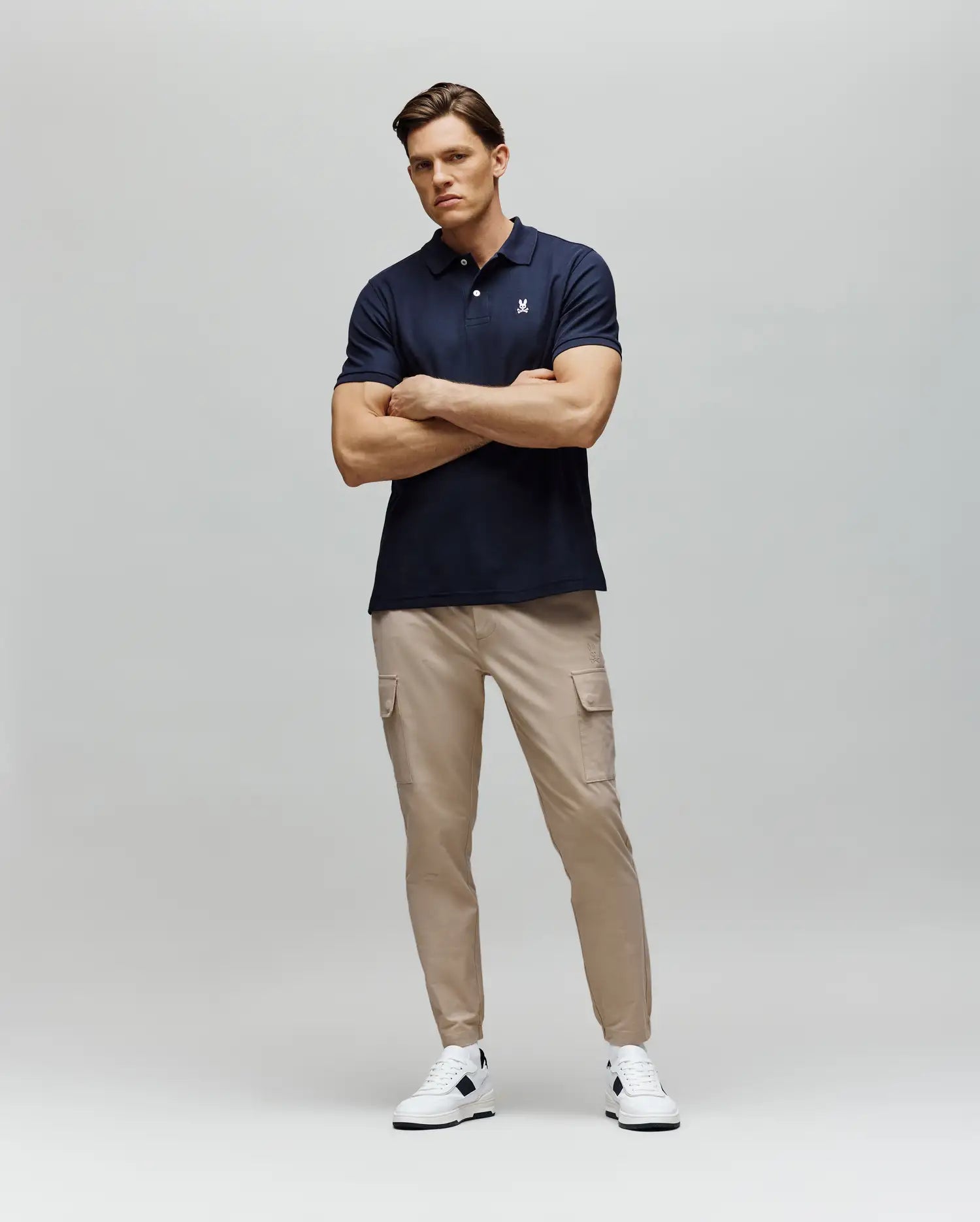 MENS CLASSIC PIQUE POLO SHIRT - B6K001ARPC - Image 5