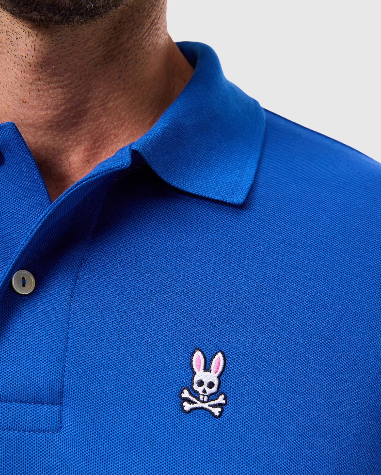 MENS CLASSIC PIQUE POLO SHIRT - B6K001CRPC - Image 3