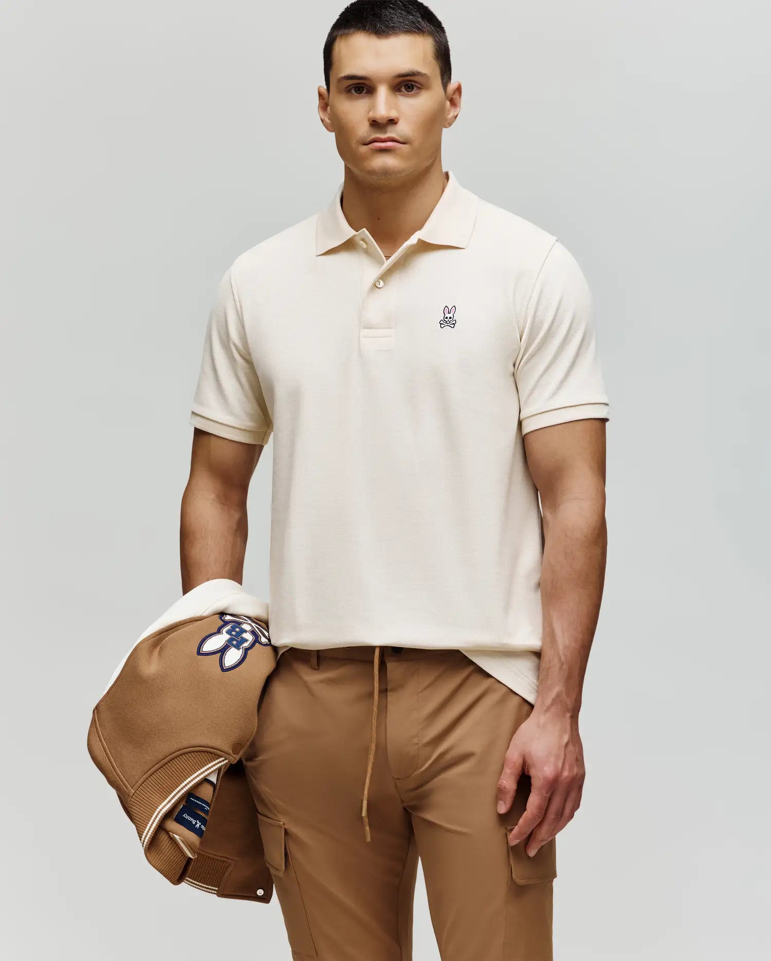 MENS CLASSIC PIQUE POLO SHIRT - B6K001F200 - Image 4