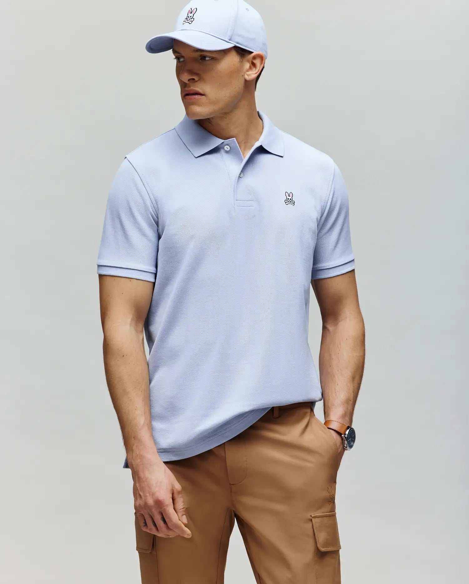 MENS CLASSIC PIQUE POLO SHIRT - B6K001F200 - Image 2