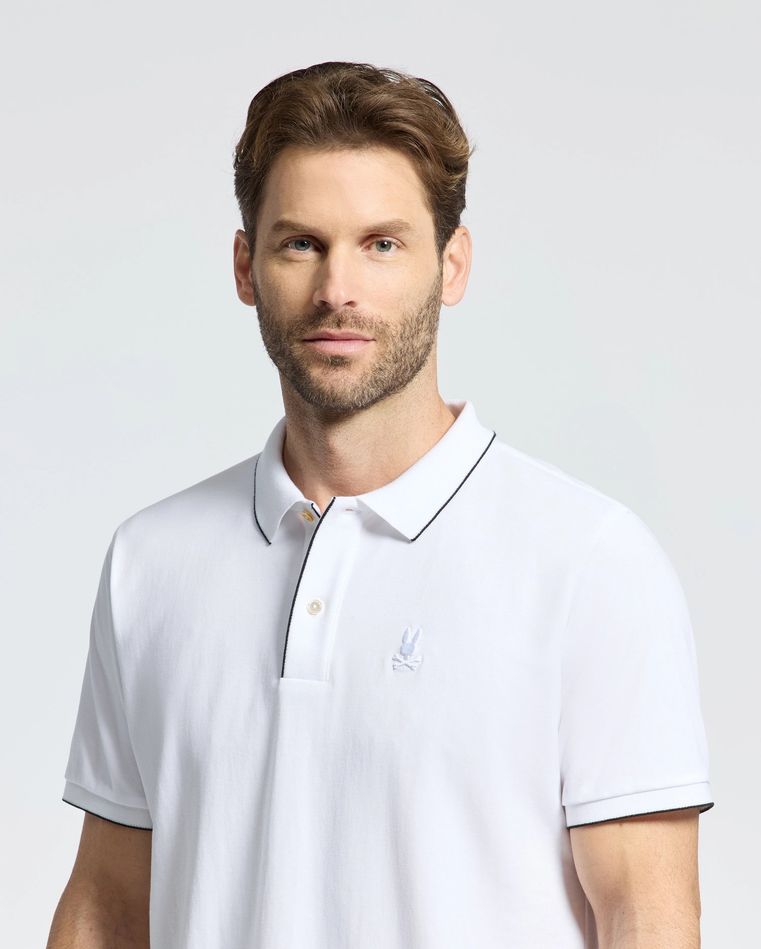 MENS BRYCE PERFORMANCE PIQUE POLO SHIRT - B6K486F200 - Image 2