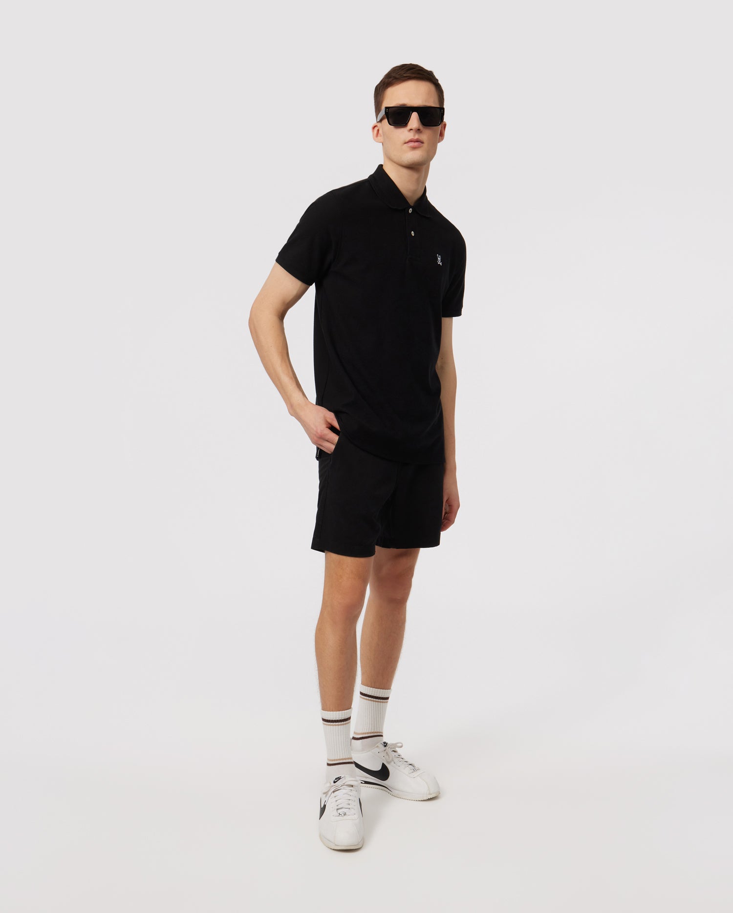 MENS WILLIS STRETCH TENCEL SHORT - B6R239Y1WB - Image 6