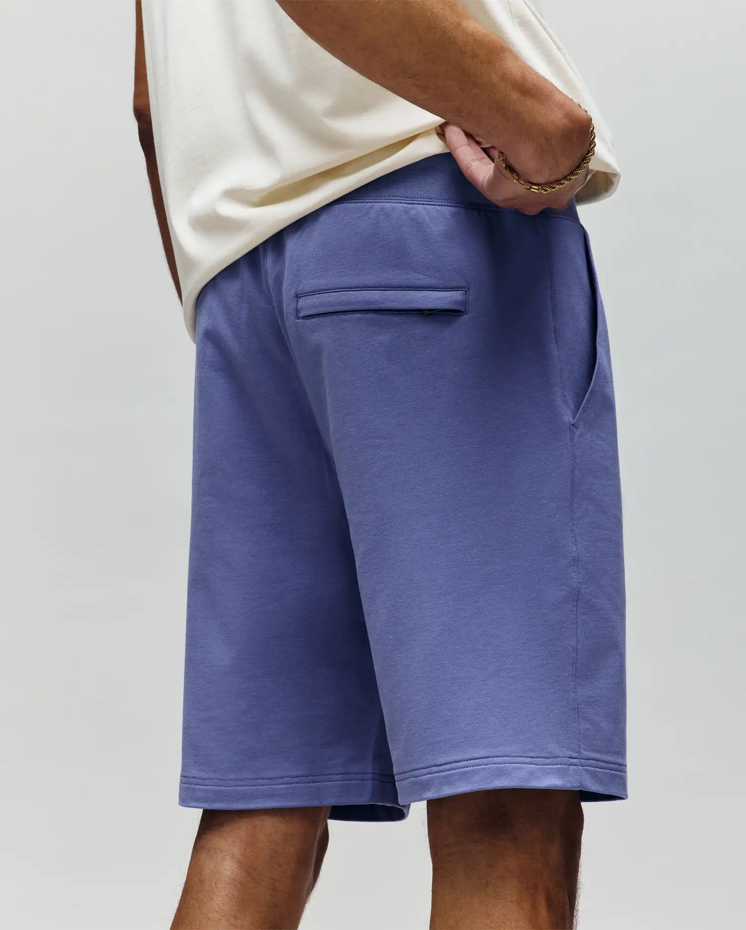 MENS LEVANZO FRENCH TERRY SWEATSHORT - B6R578F200 - Image 2