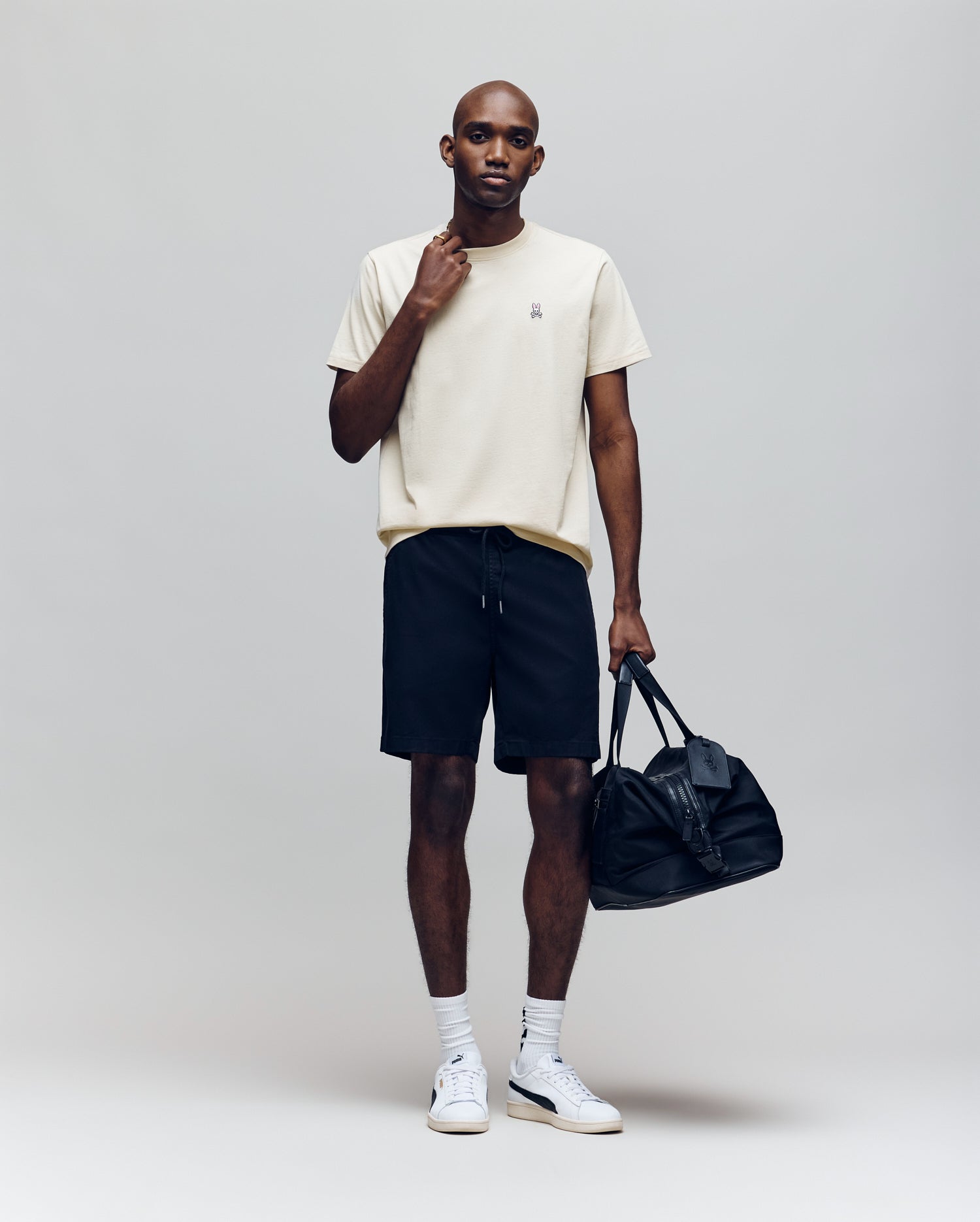 MENS CLASSIC CREW NECK TEE - B6U014F200 - Image 5