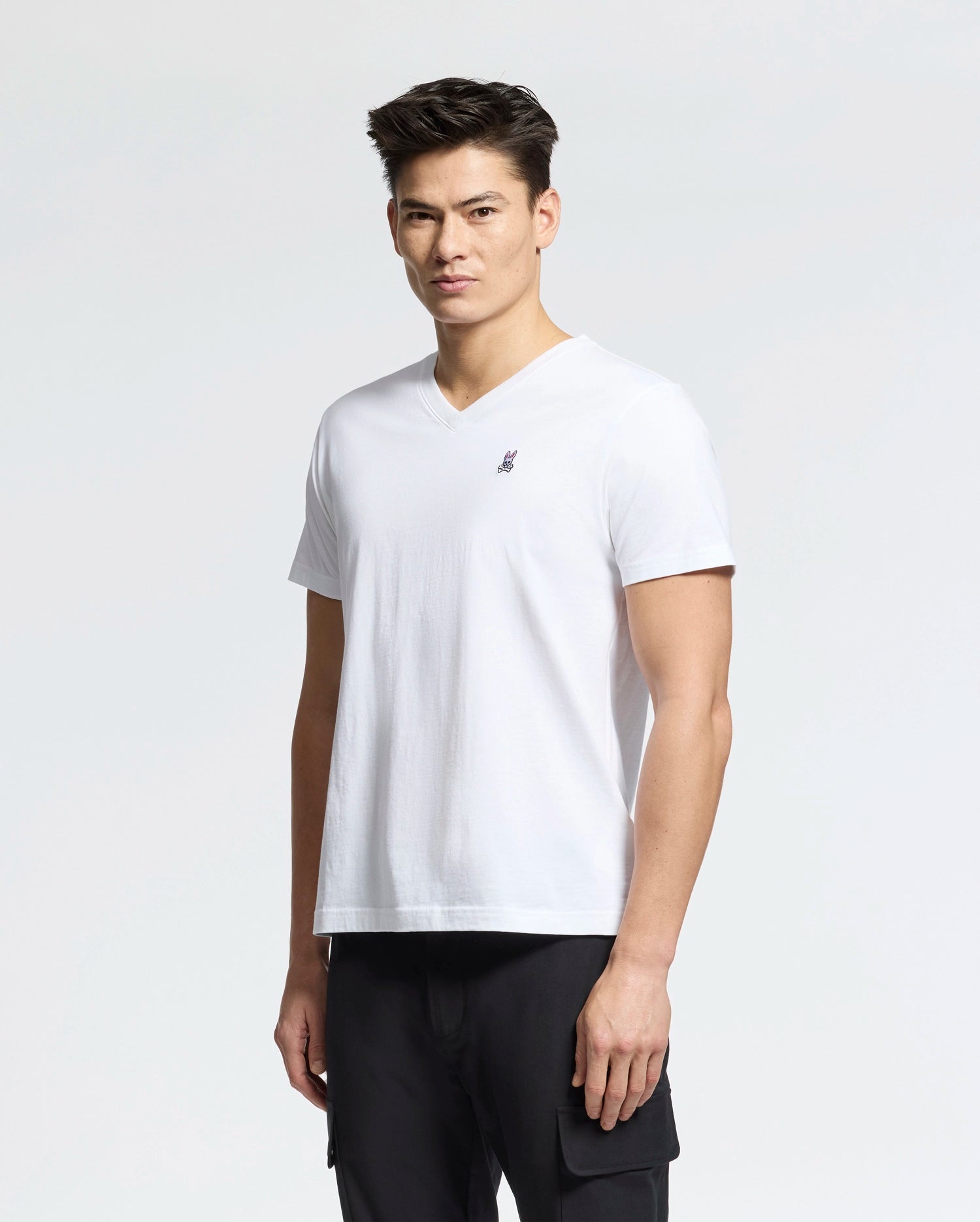 MENS CLASSIC V NECK TEE - B6U100ARPC - Image 5