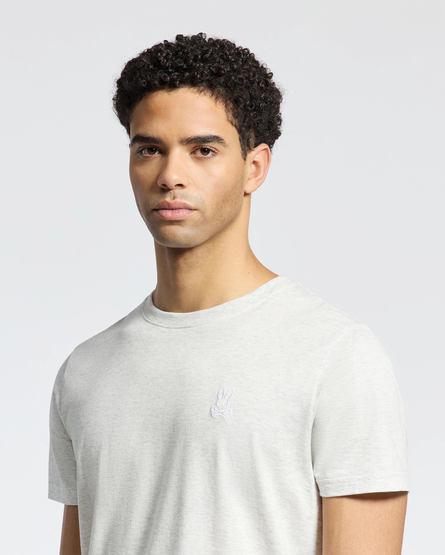 MENS JAMES PREMIUM CREW NECK TEE - B6U952D200 - Image 2