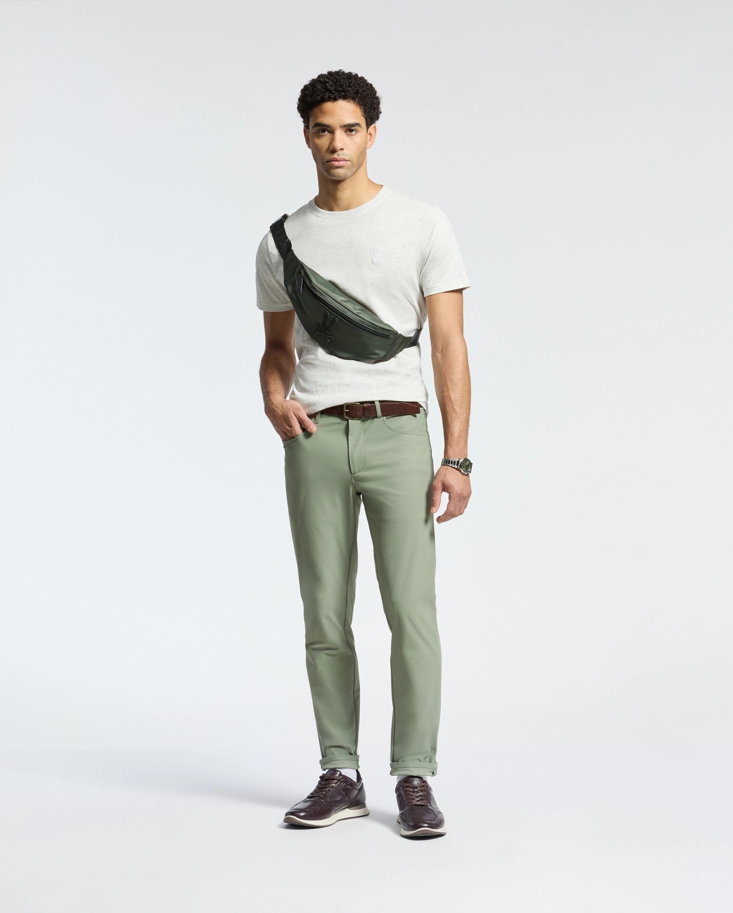 MENS JAMES PREMIUM CREW NECK TEE - B6U952D200 - Image 6