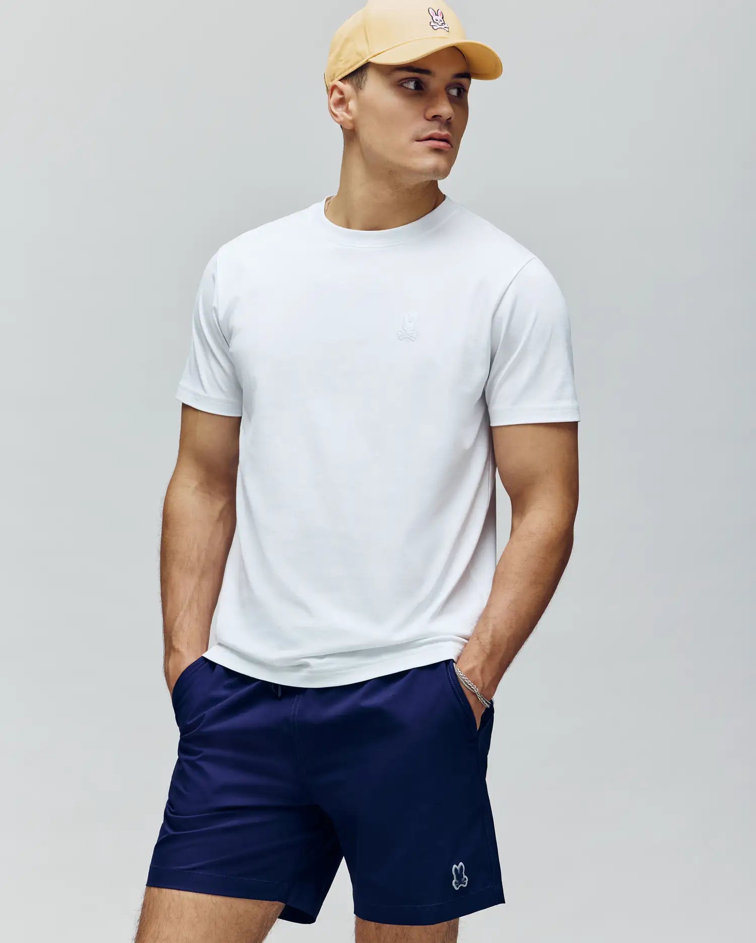 MENS JAMES PREMIUM CREW NECK TEE - B6U952D200