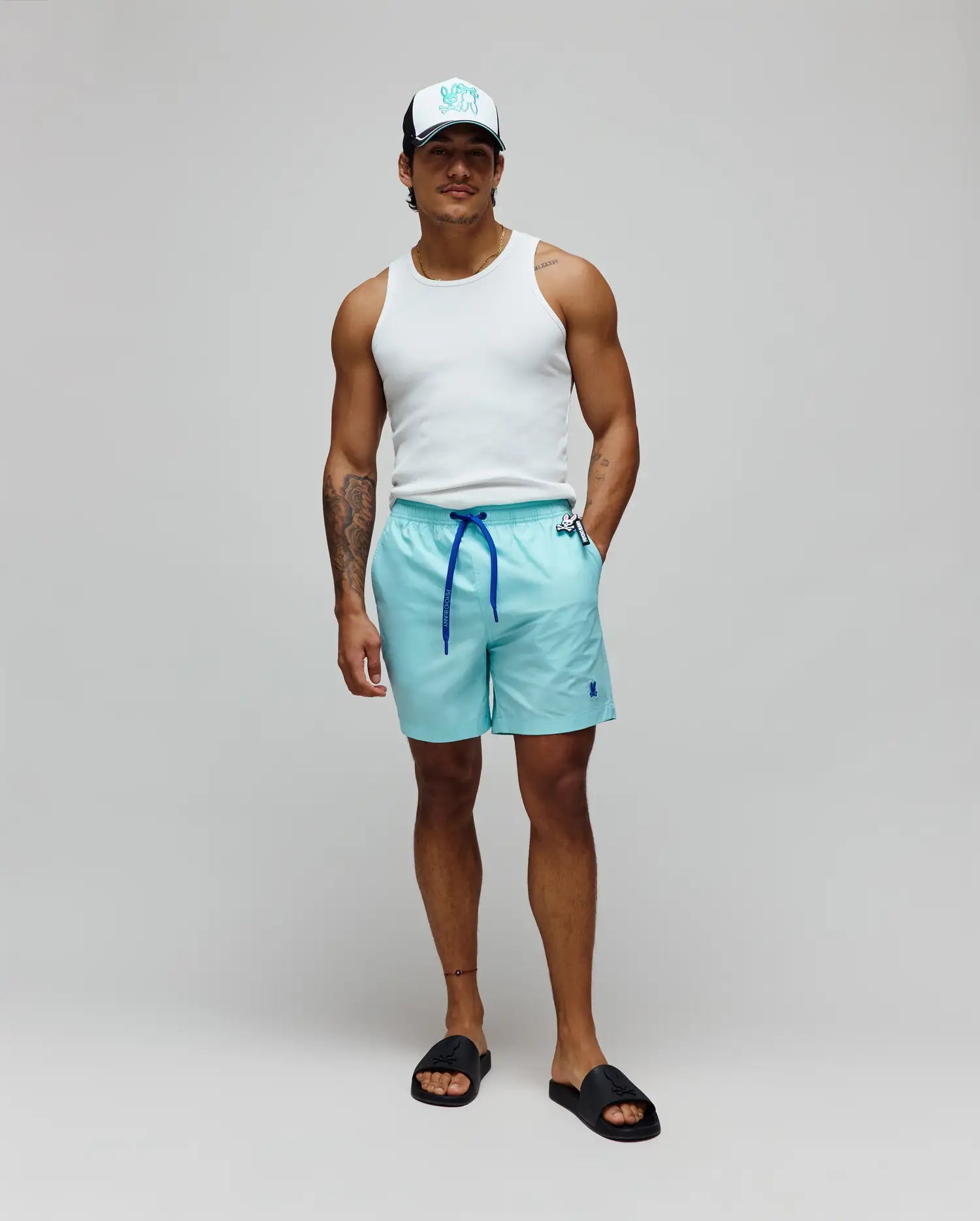 MENS SAMOS HYDROCHROMIC PRINTED SWIM TRUNK - B6W453F200 - Image 2