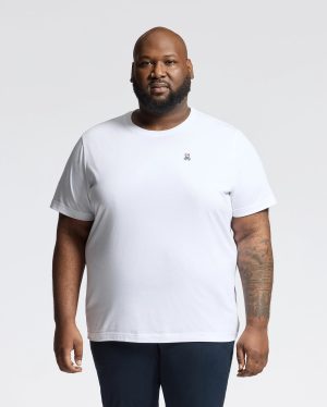 MENS BIG AND TALL CLASSIC CREW NECK TEE - B9U014CRPC