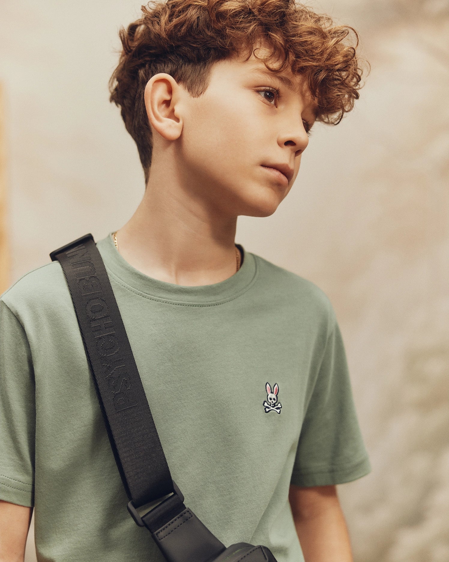 KIDS CLASSIC CREW NECK TEE - B0U014B200