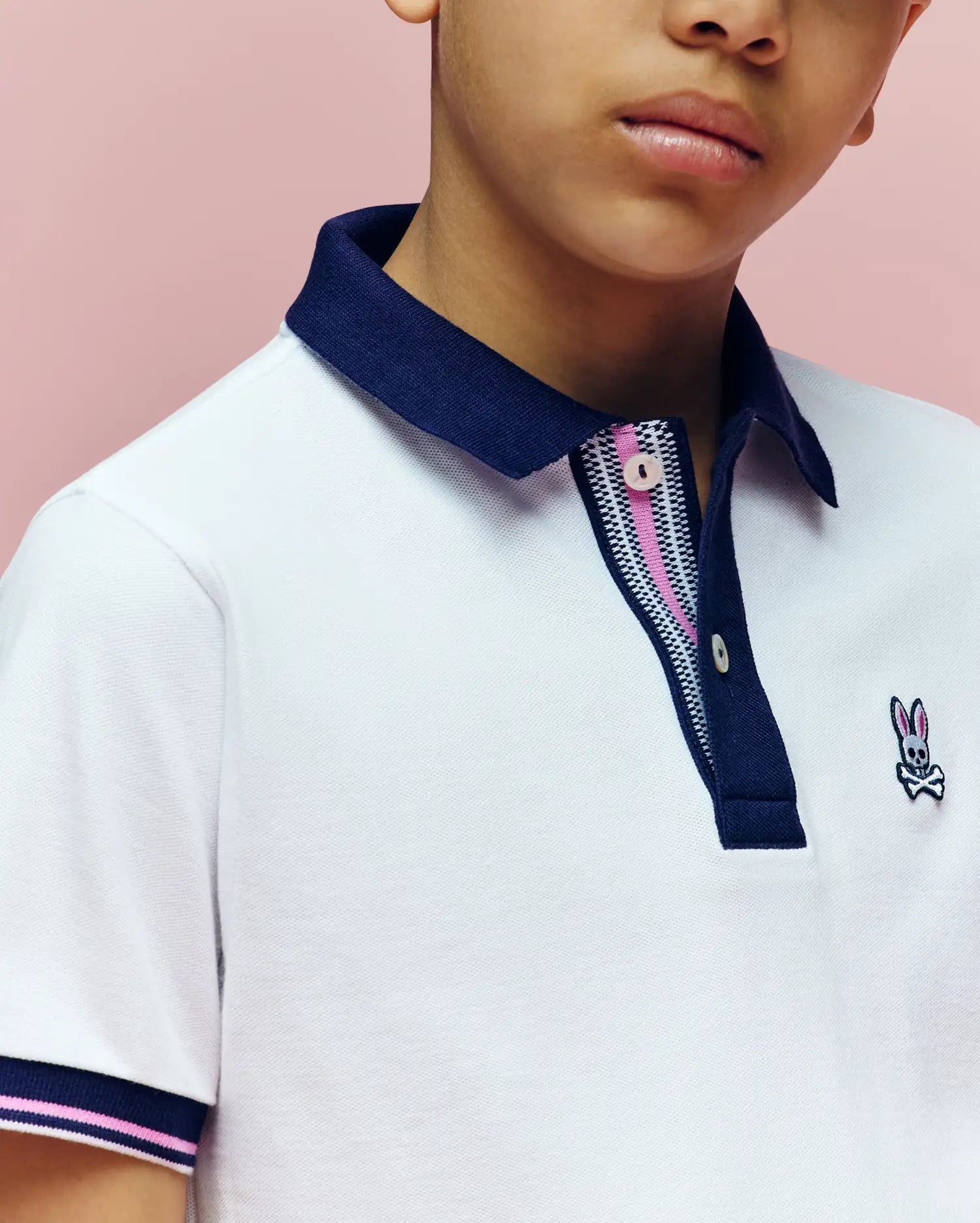 KIDS ARCHIVE CLASSIC BUNNY PIQUE POLO - KT0100010 - Image 3