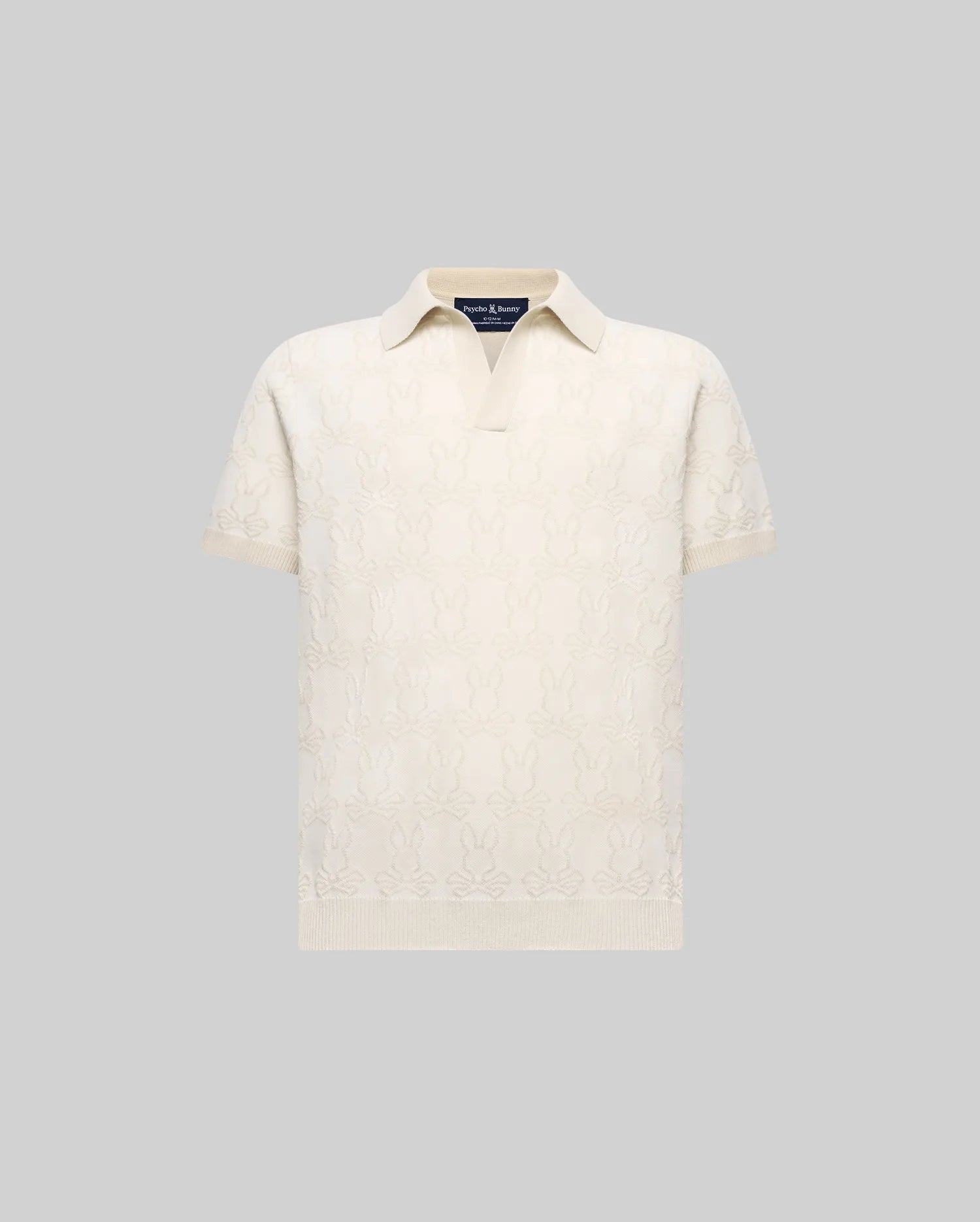 KIDS ELDEN KNIT JOHNNY COLLAR POLO - KT0100073 - Image 5