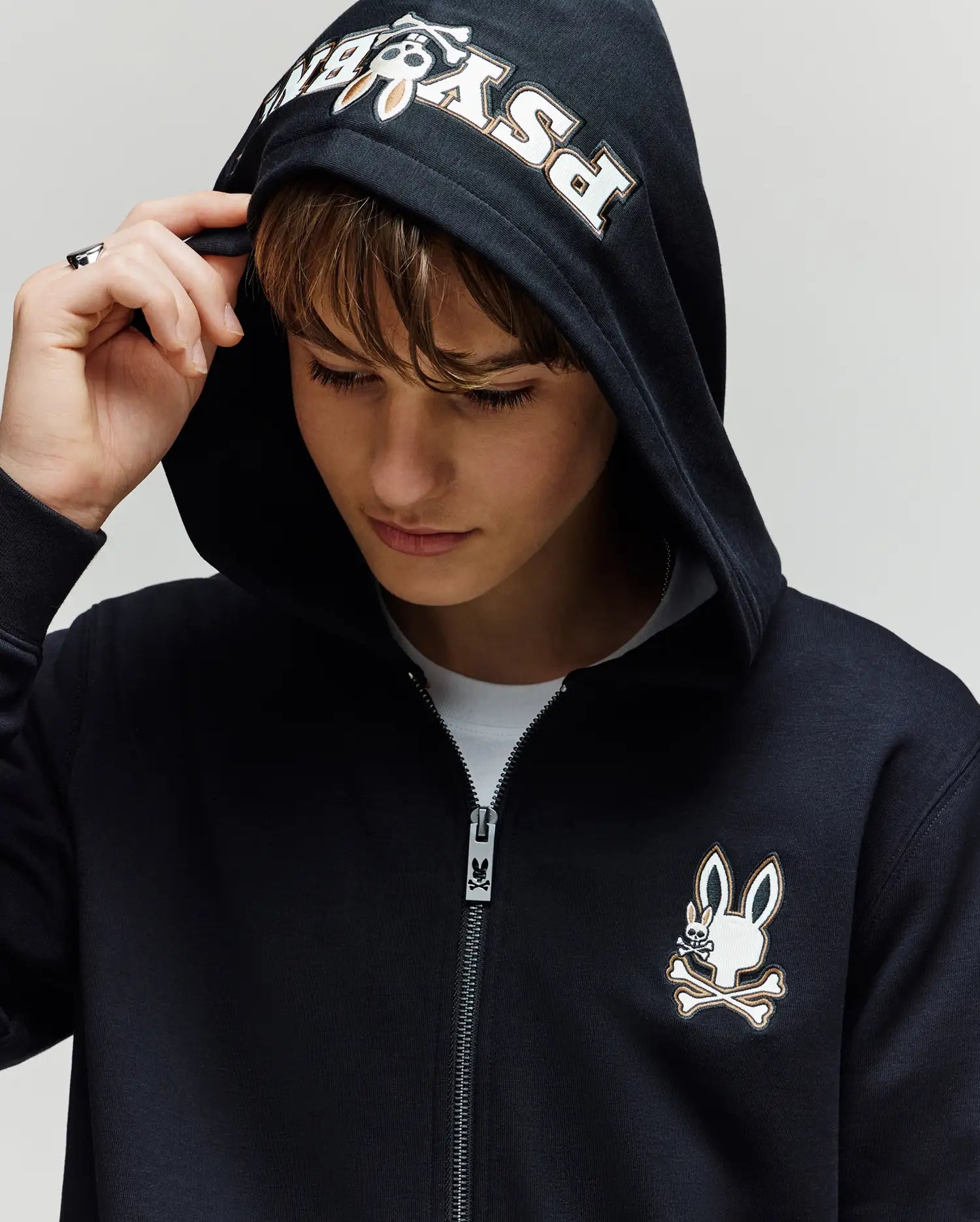 KIDS WADE CORD PATCH ZIP HOODIE - KT0500016 - Image 9