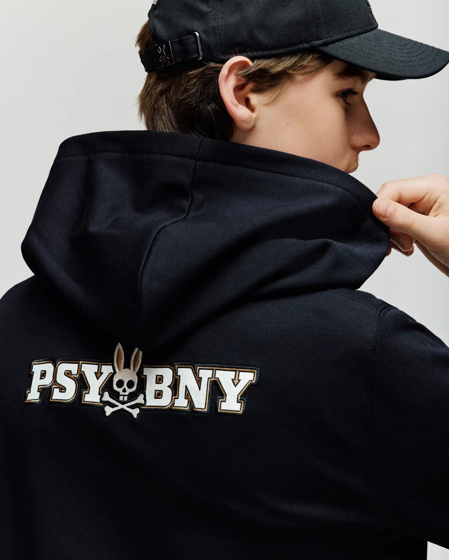KIDS WADE CORD PATCH HOODIE - KT0500031 - Image 3