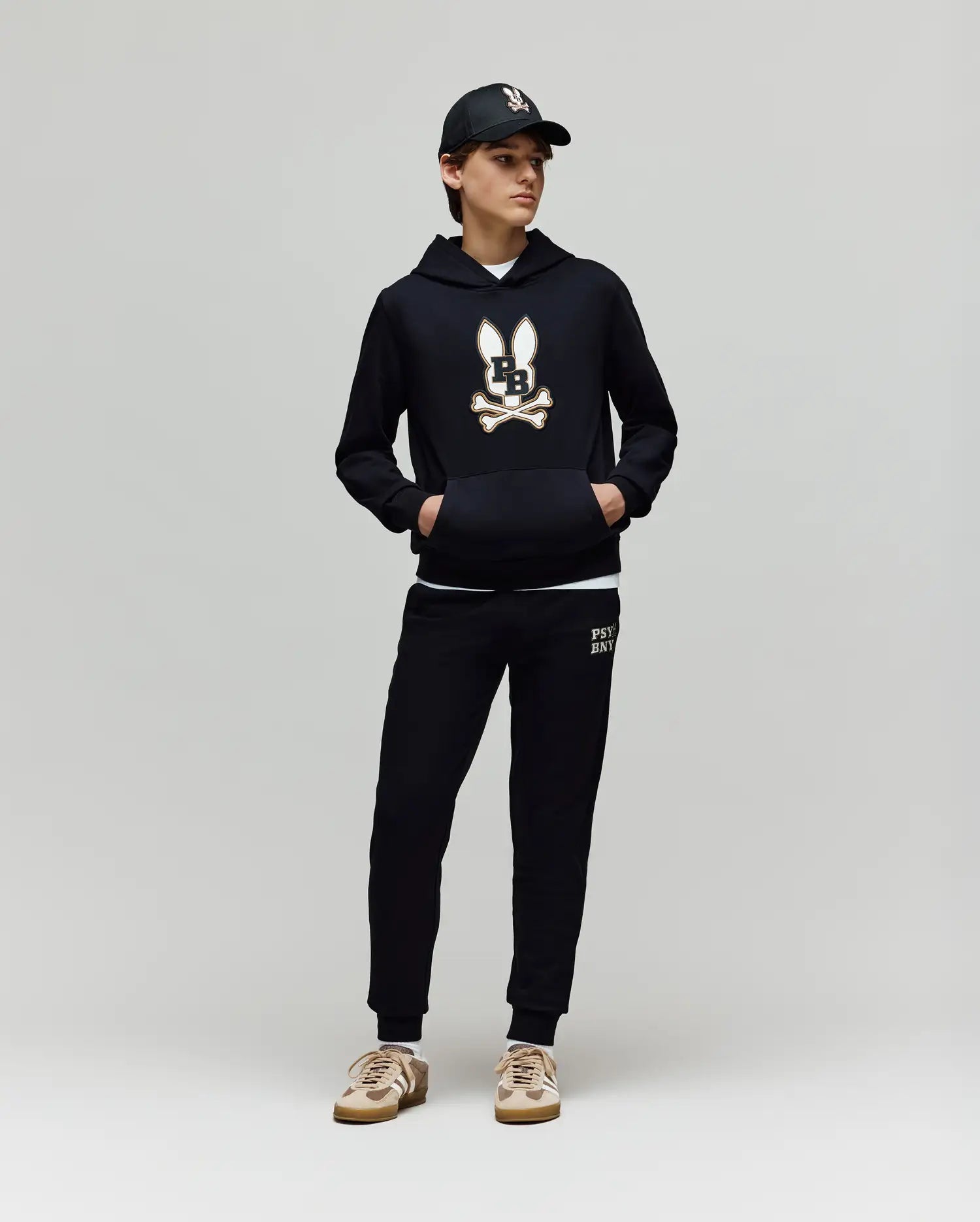 KIDS WADE CORD PATCH HOODIE - KT0500031 - Image 5