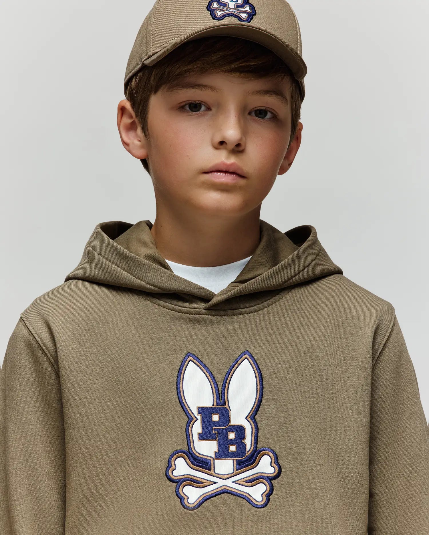 KIDS WADE CORD PATCH HOODIE - KT0500031 - Image 2