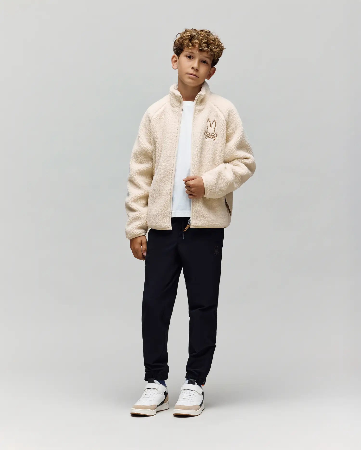 KIDS RILEY SHERPA FULL ZIP MOCK - KT0500032 - Image 5