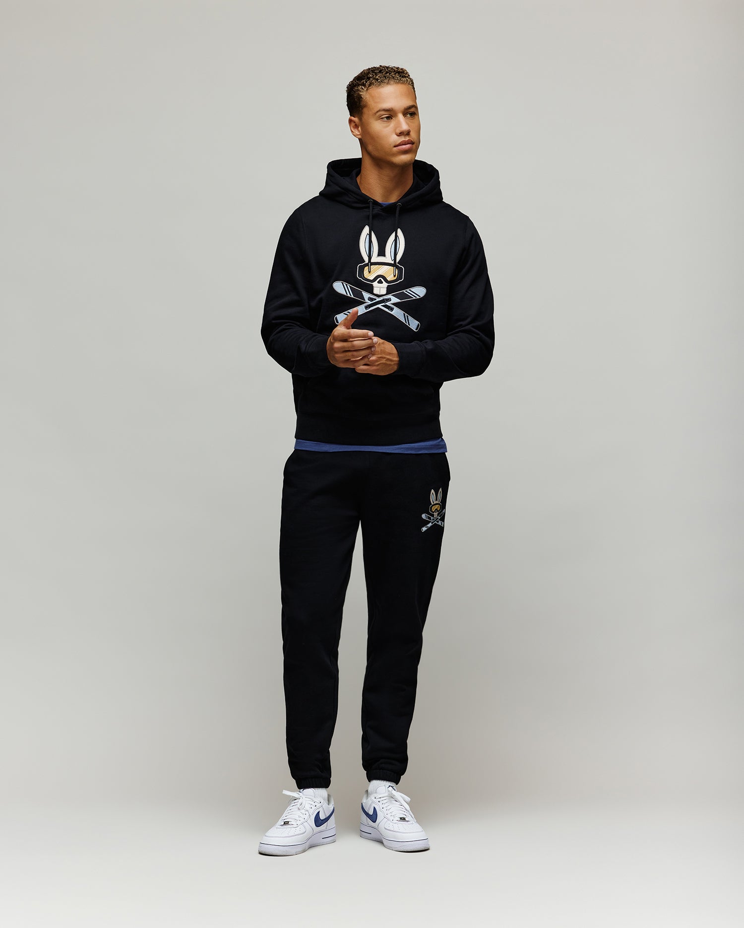 MENS INDIGO SKI BUNNY SWEATPANT - MB0800038 - Image 5