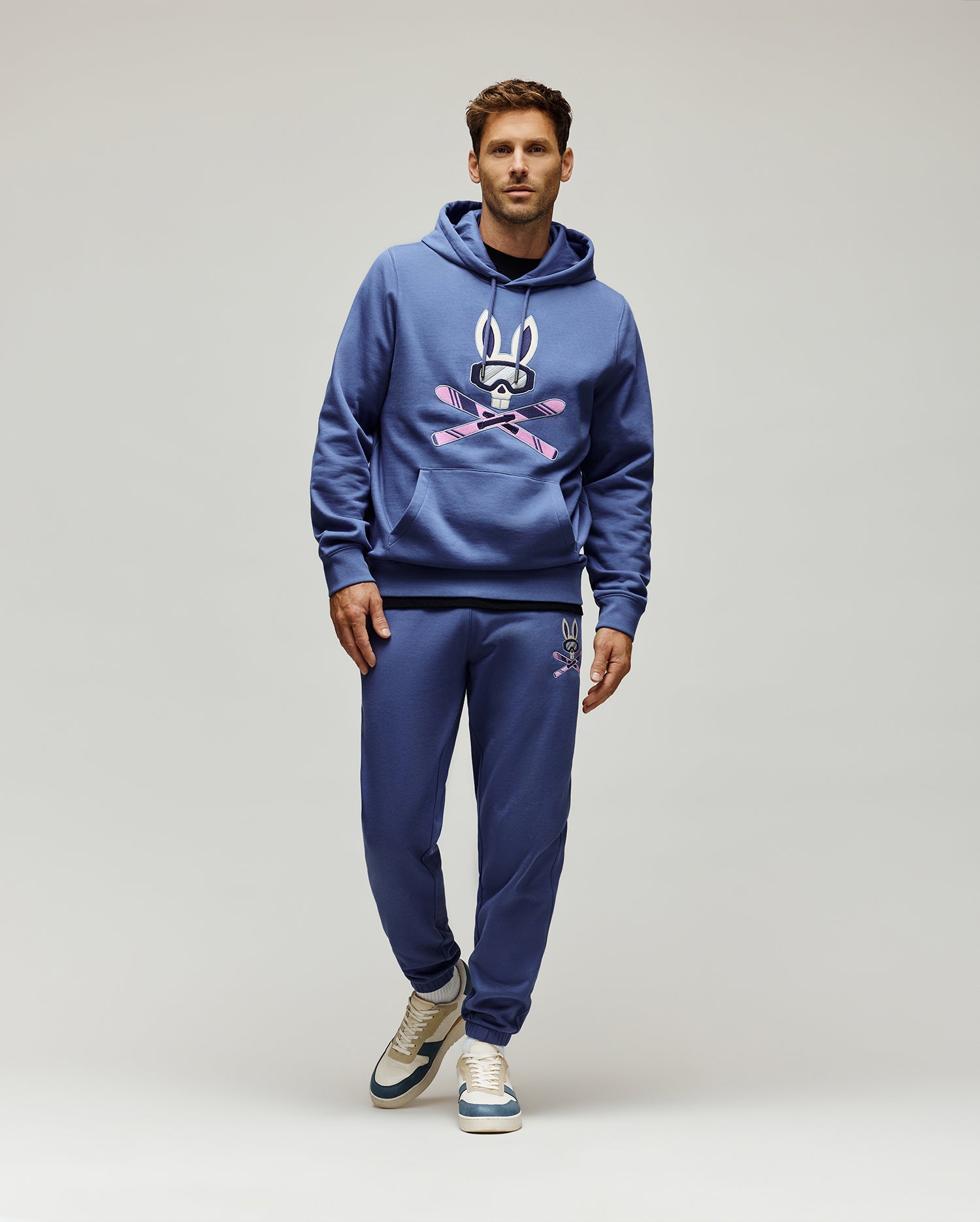 MENS INDIGO SKI BUNNY SWEATPANT - MB0800038 - Image 4