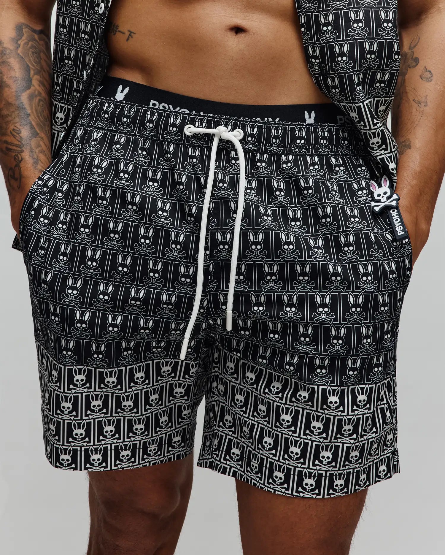 MENS KEON ALL OVER BUNNY SWIM TRUNK - MB1000099 - Image 2