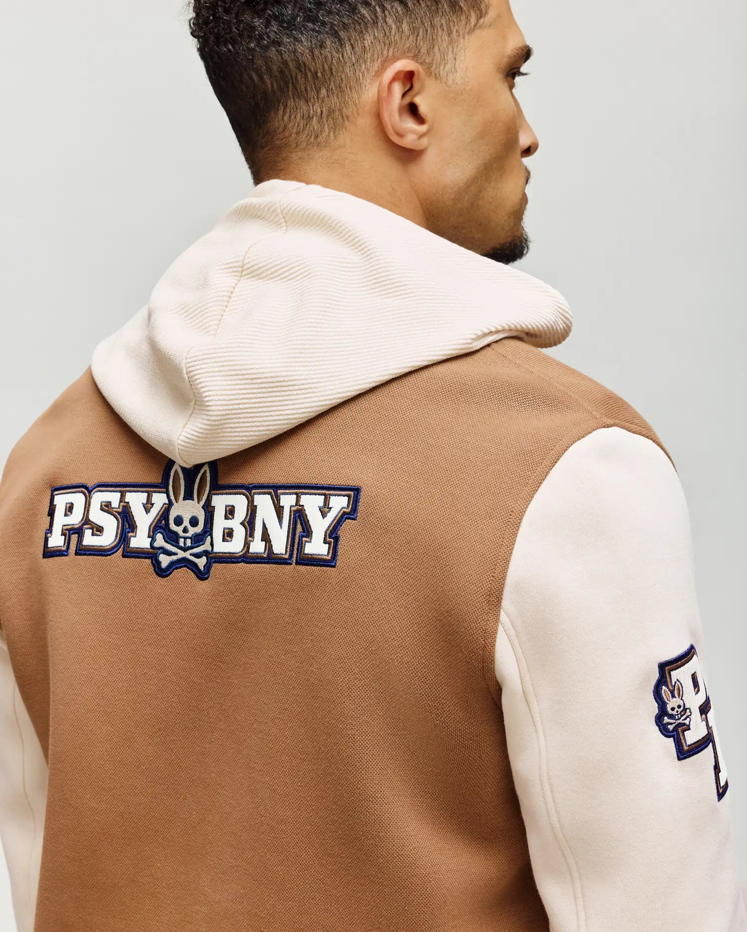 MENS WADE KNIT VARSITY BOMBER - MO110002?0 - Image 3