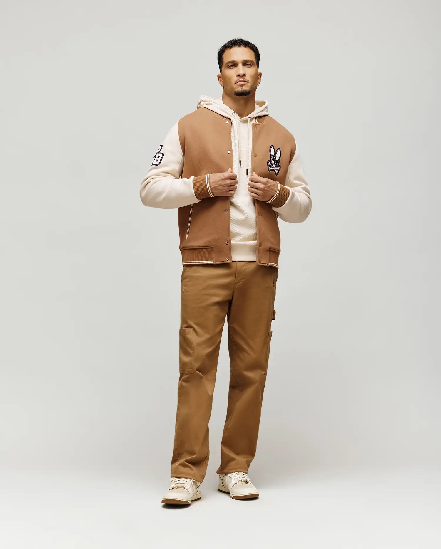 MENS WADE KNIT VARSITY BOMBER - MO110002?0 - Image 5