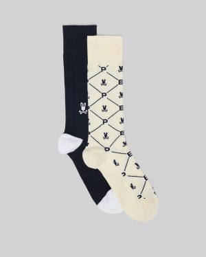 MENS 2 PACK DRESS SOCK - MO2200005