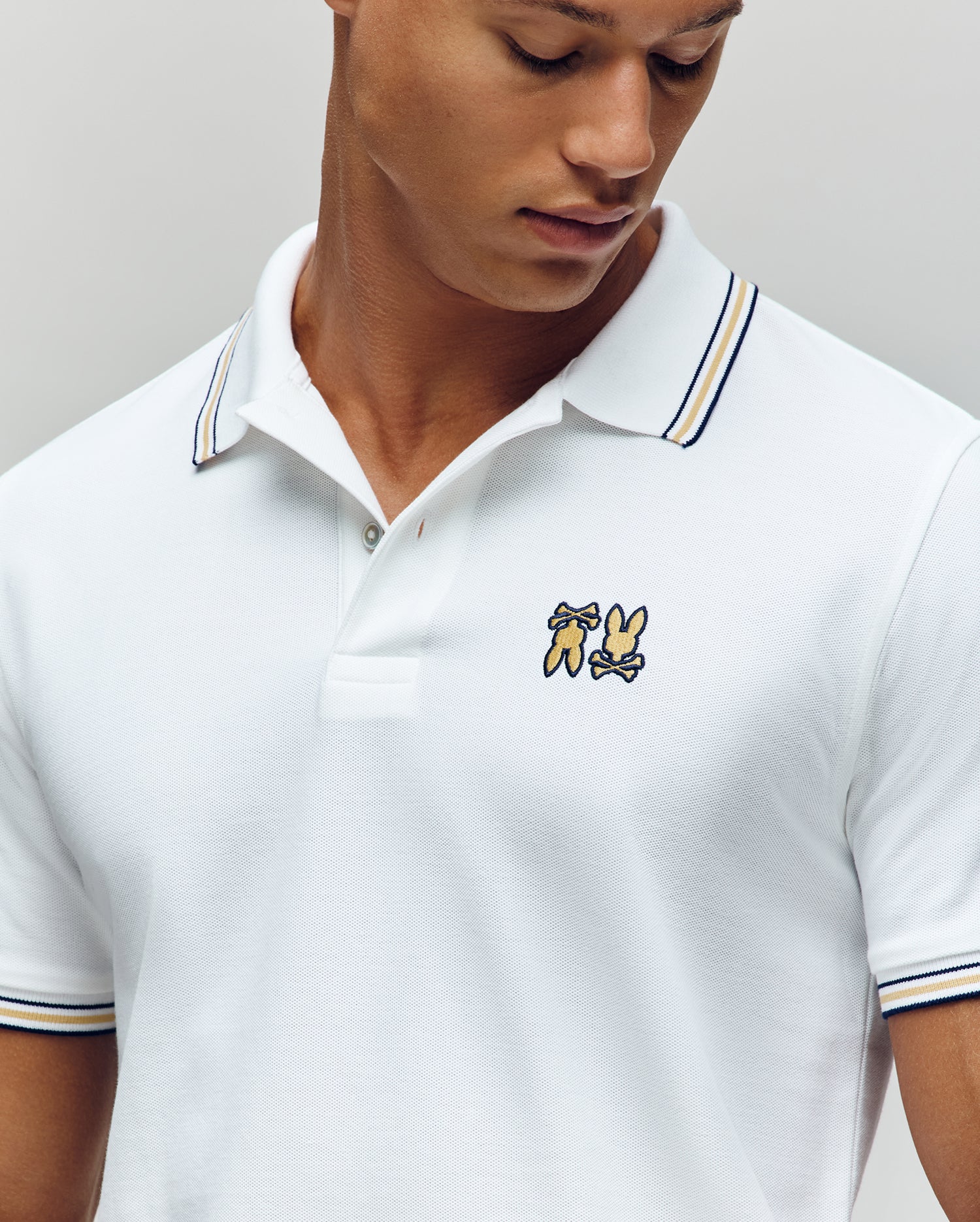 MENS ARCHIVE NEON BUNNY POLO - MT0100018 - Image 2