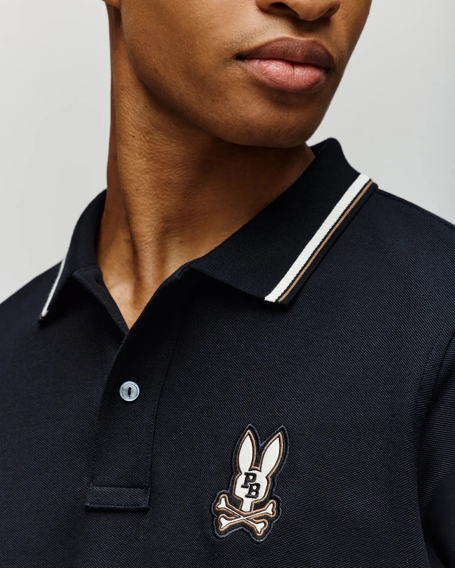 MENS WADE PIQUE POLO SHIRT - MT0100044 - Image 3