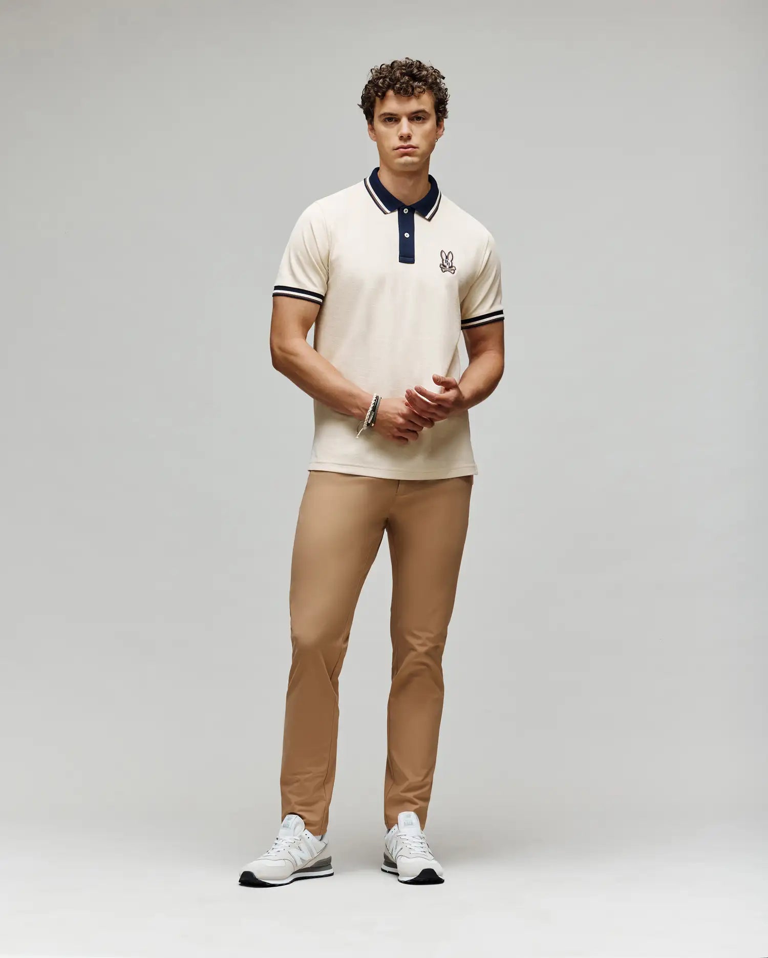 MENS WADE PIQUE POLO SHIRT - MT0100044 - Image 3