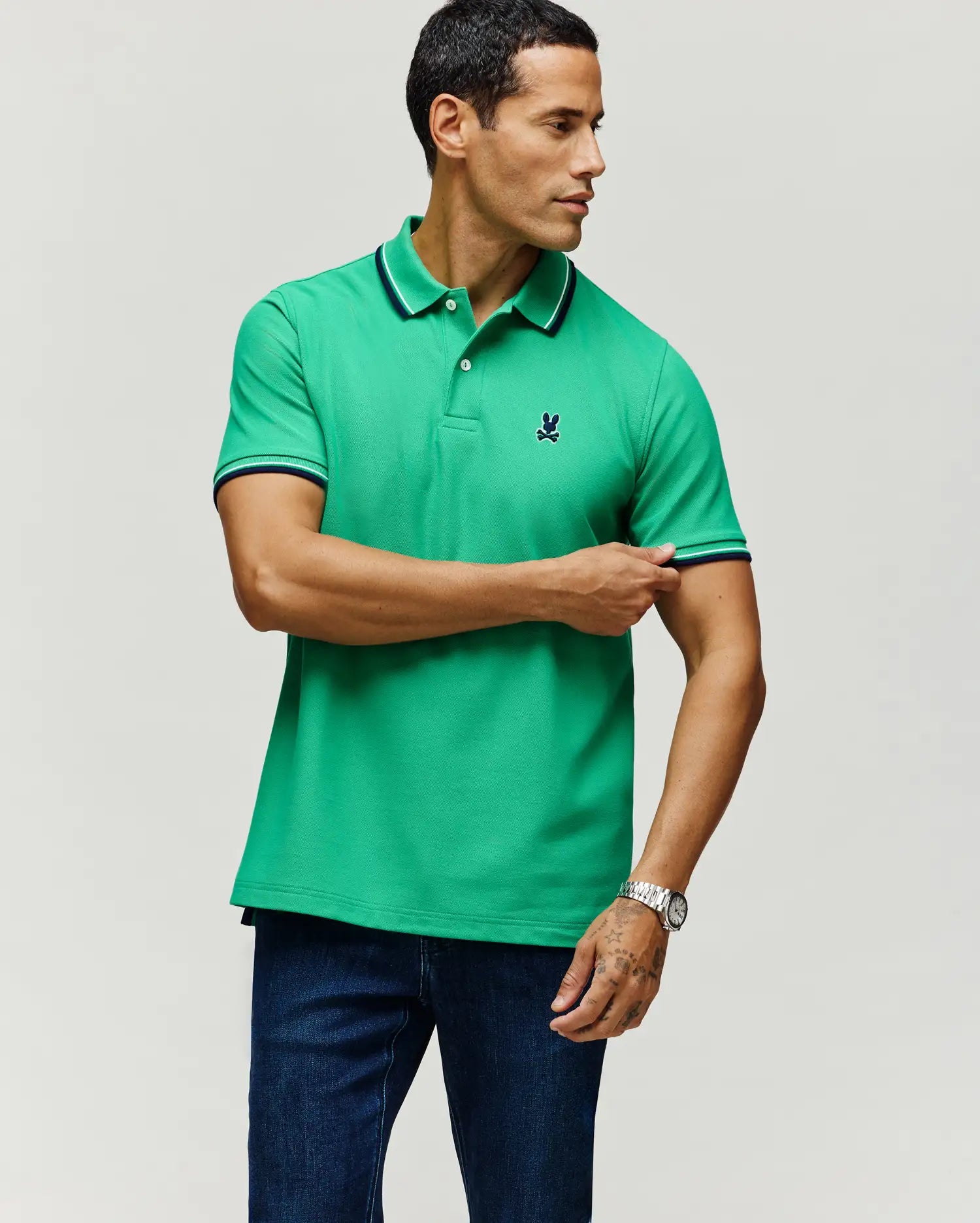 MENS RIDGE PIQUE POLO - MT0100083 - Image 3