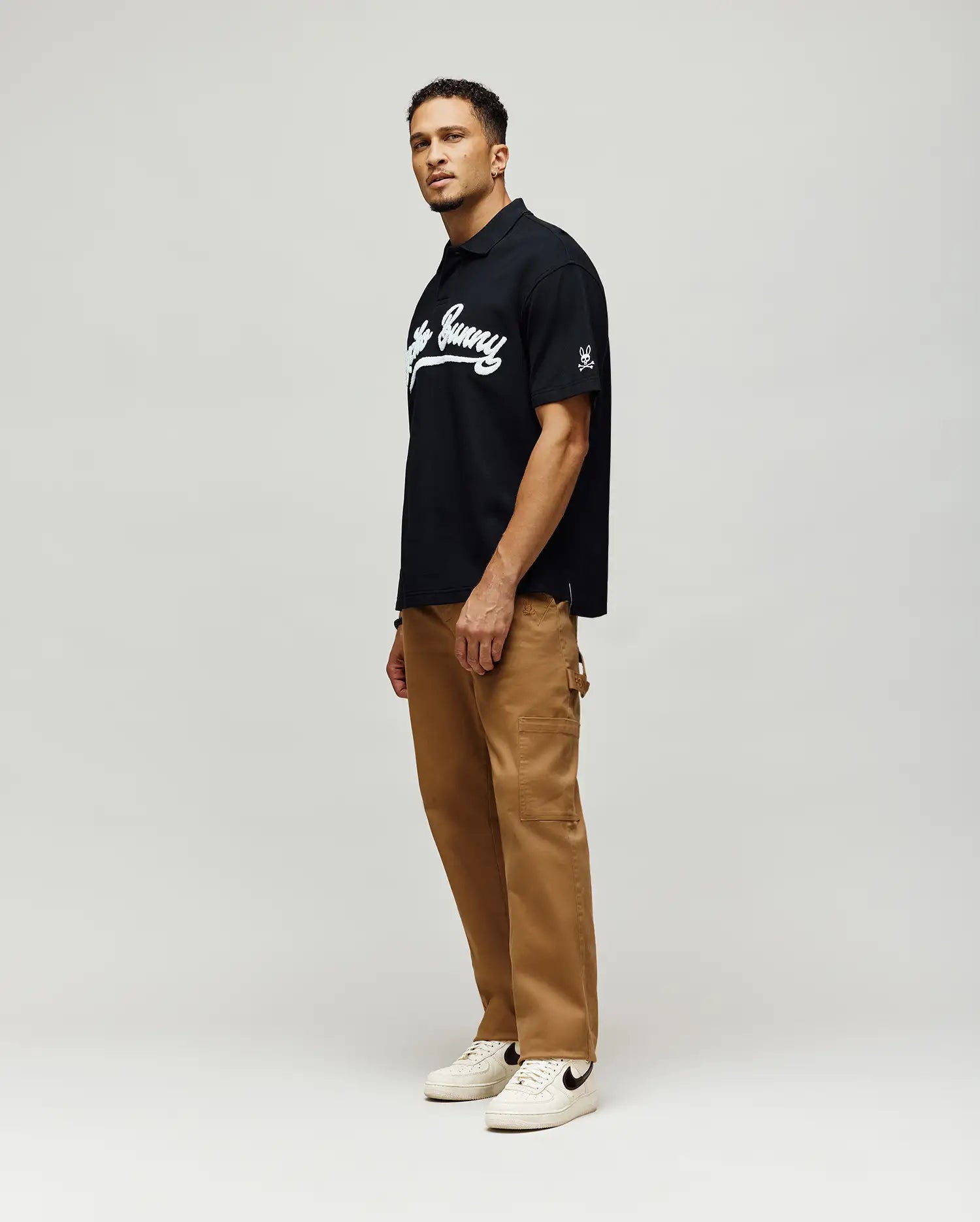 MENS TATE WORDMARK PIQUE POLO - MT0100152 - Image 4