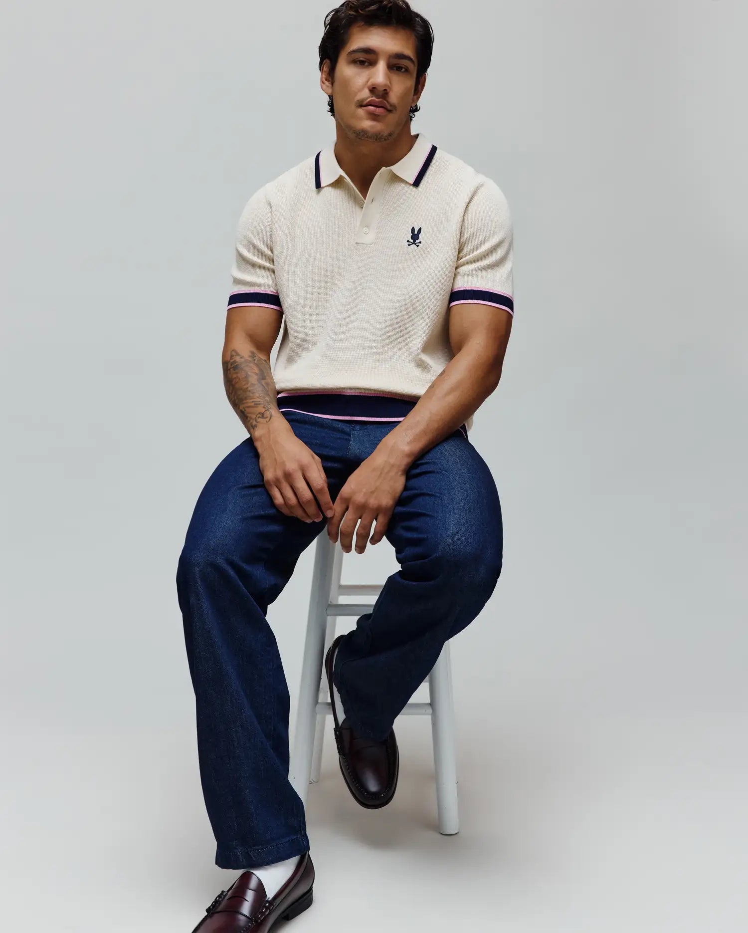 MENS DAX KNIT POLO - MT0100212 - Image 4