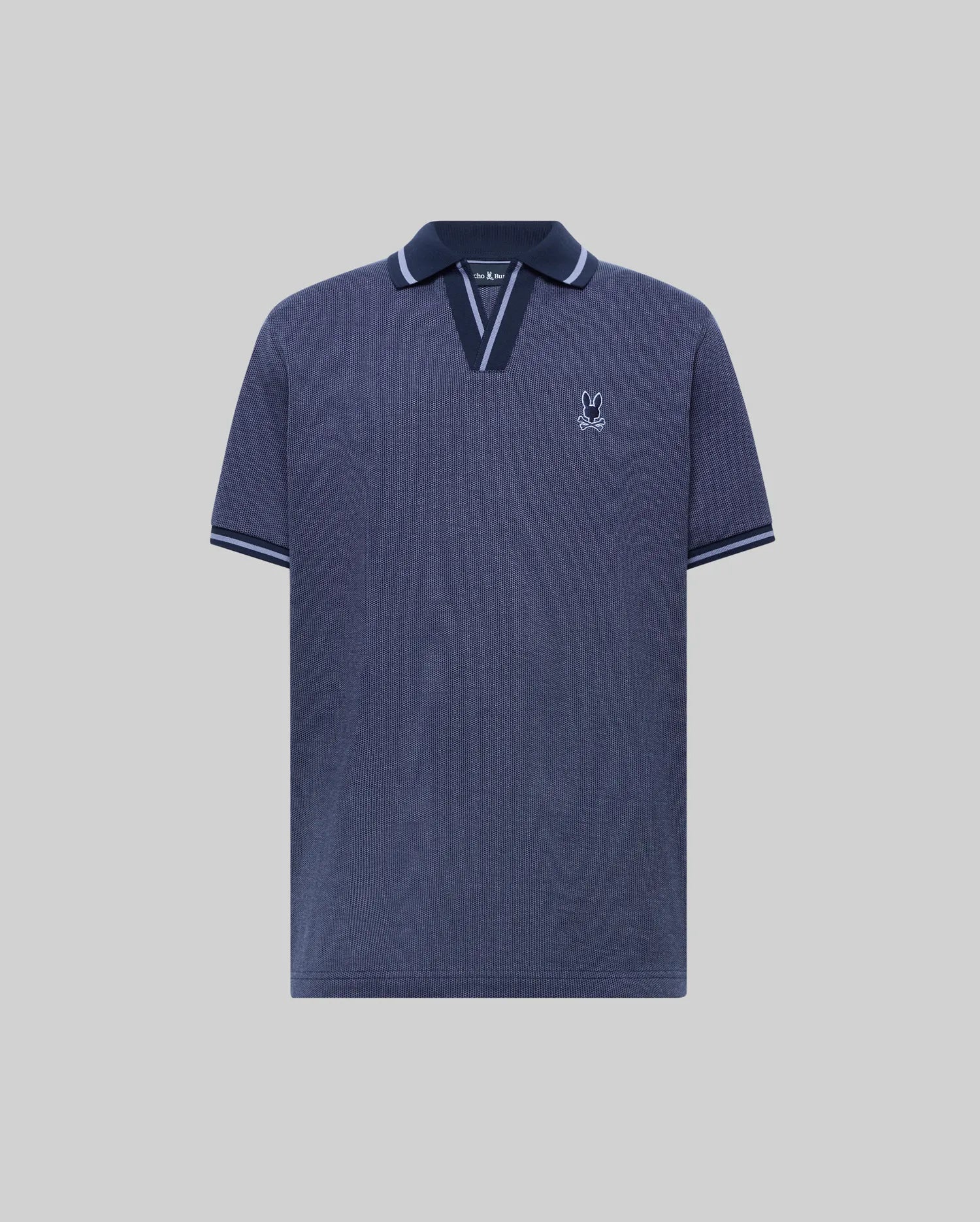 JOSIAH JOHNNY COLLAR JACQUARD POLO - MT0100234 - Image 4