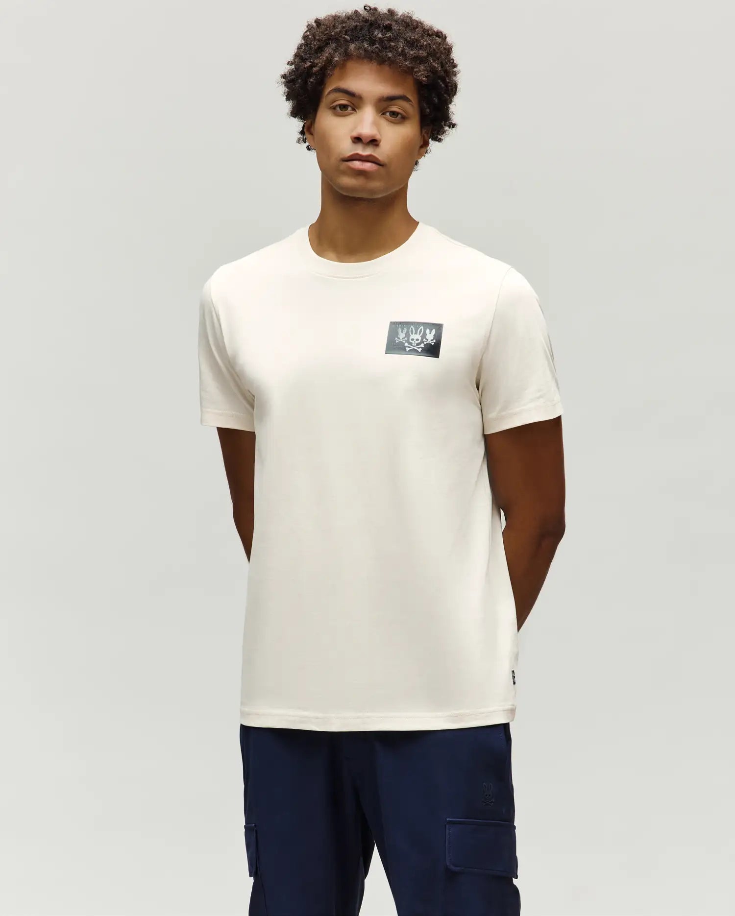 MENS JARVIS CHEST GRAPHIC TEE - MT0200335 - Image 2