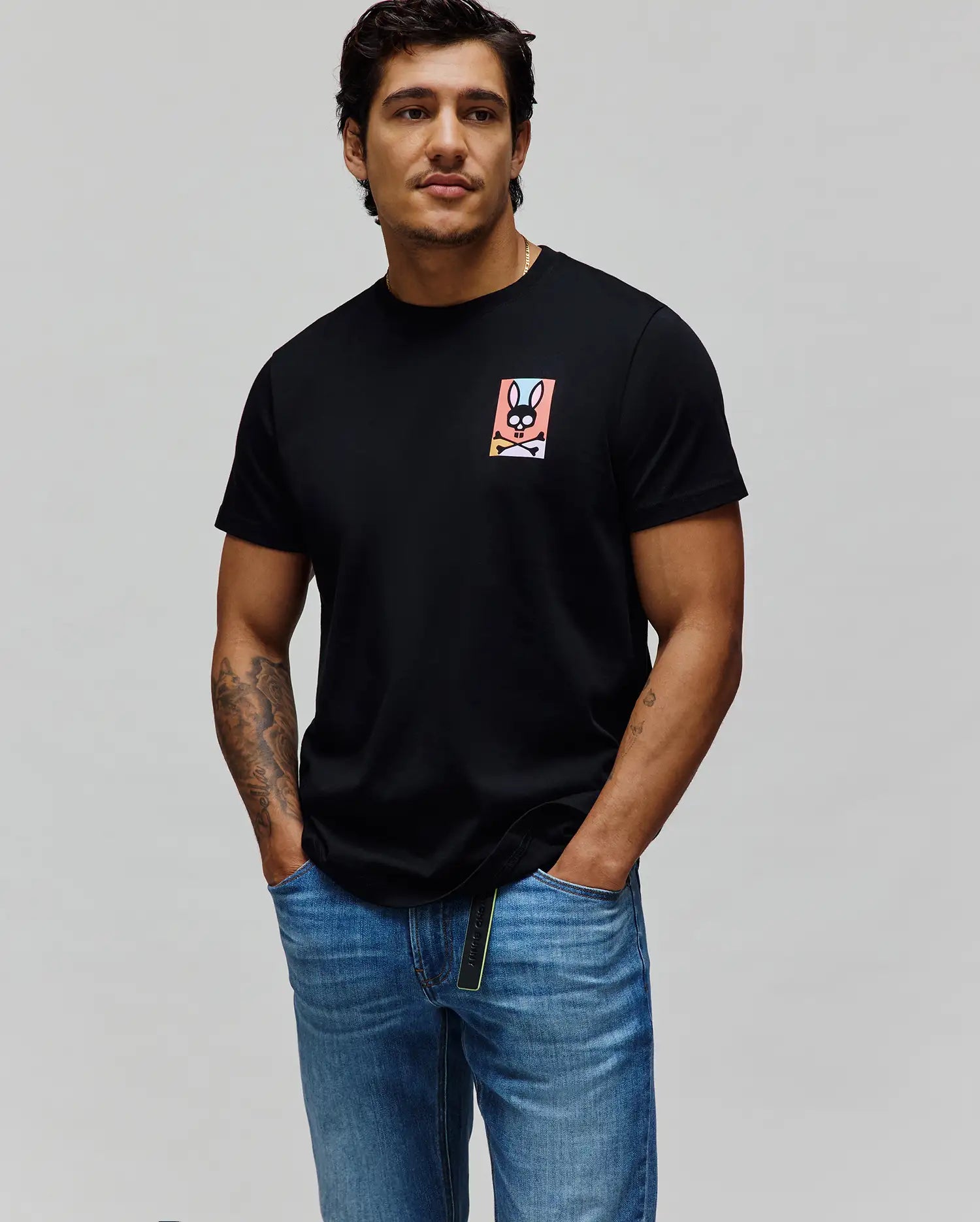 MENS RAPHAEL BACK GRAPHIC TEE - MT0200423 - Image 2