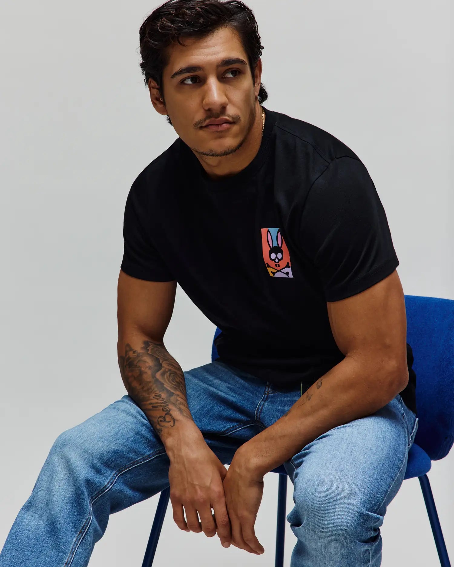 MENS RAPHAEL BACK GRAPHIC TEE - MT0200423 - Image 4
