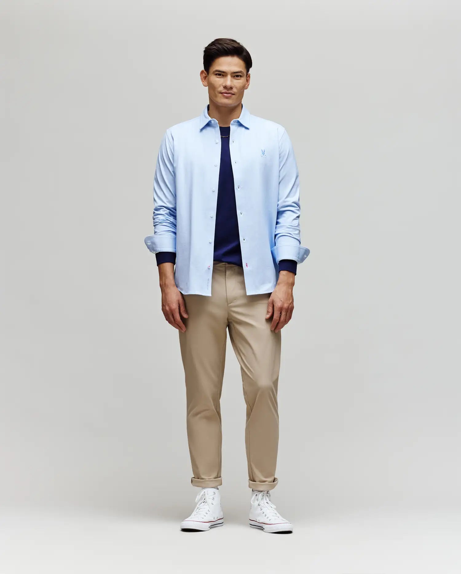 MENS JIM JERSEY STRIPED KNIT SHIRT - MT0300041 - Image 4