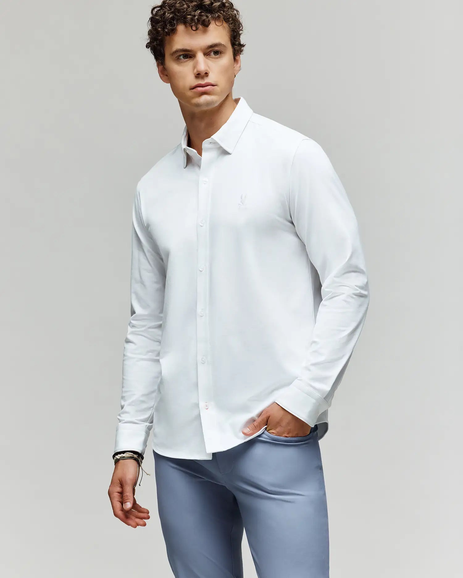 MENS JIM JERSEY KNIT SHIRT - MT0300067