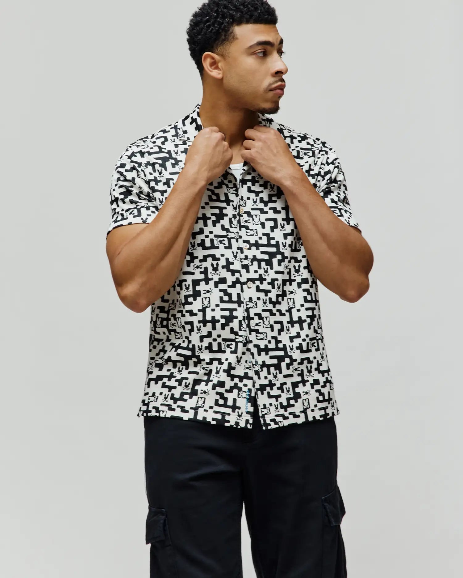 MENS JOSH JACQUARD SHIRT - MT0300072 - Image 4