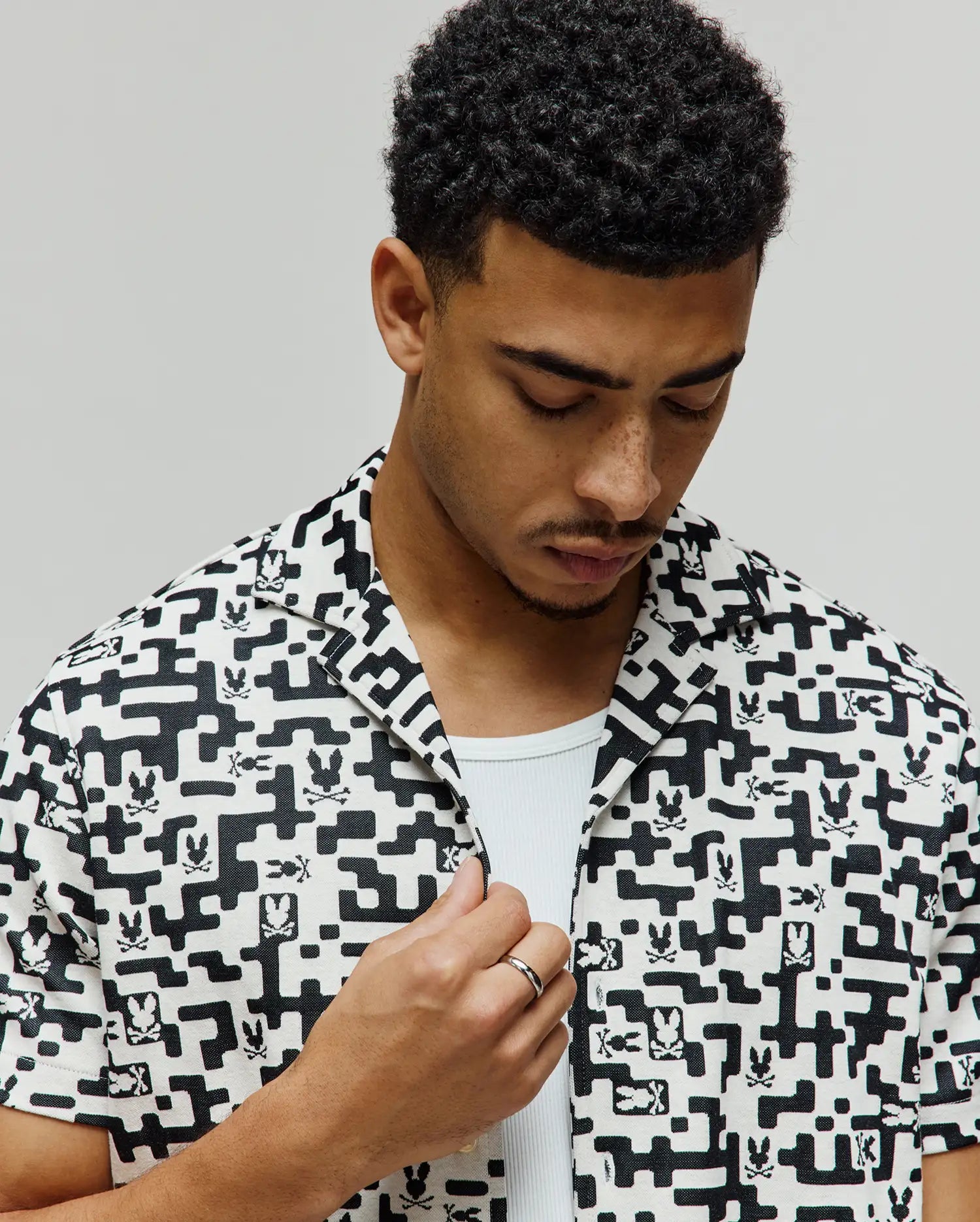 MENS JOSH JACQUARD SHIRT - MT0300072 - Image 2