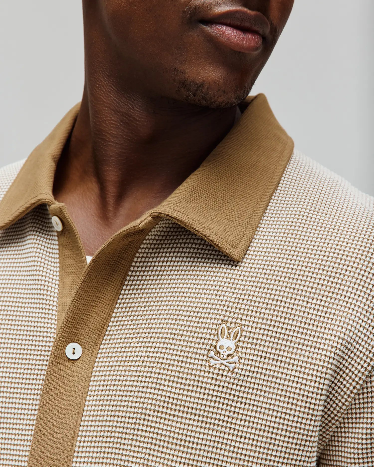 MENS MAXTON WAFFLE SHIRT - MT0300165 - Image 2