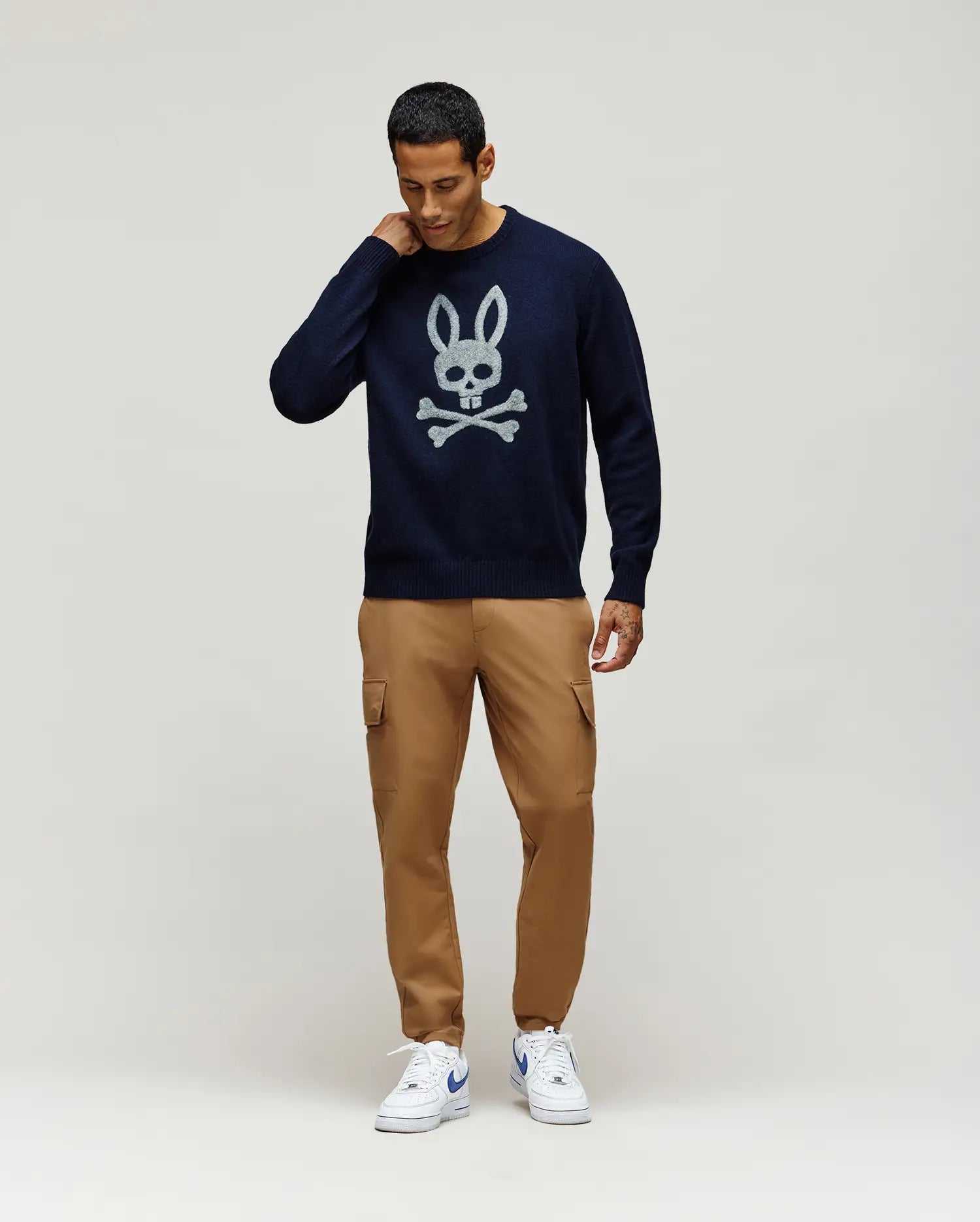 MENS SAXON COZY YARN CREW - MT0400074 - Image 4